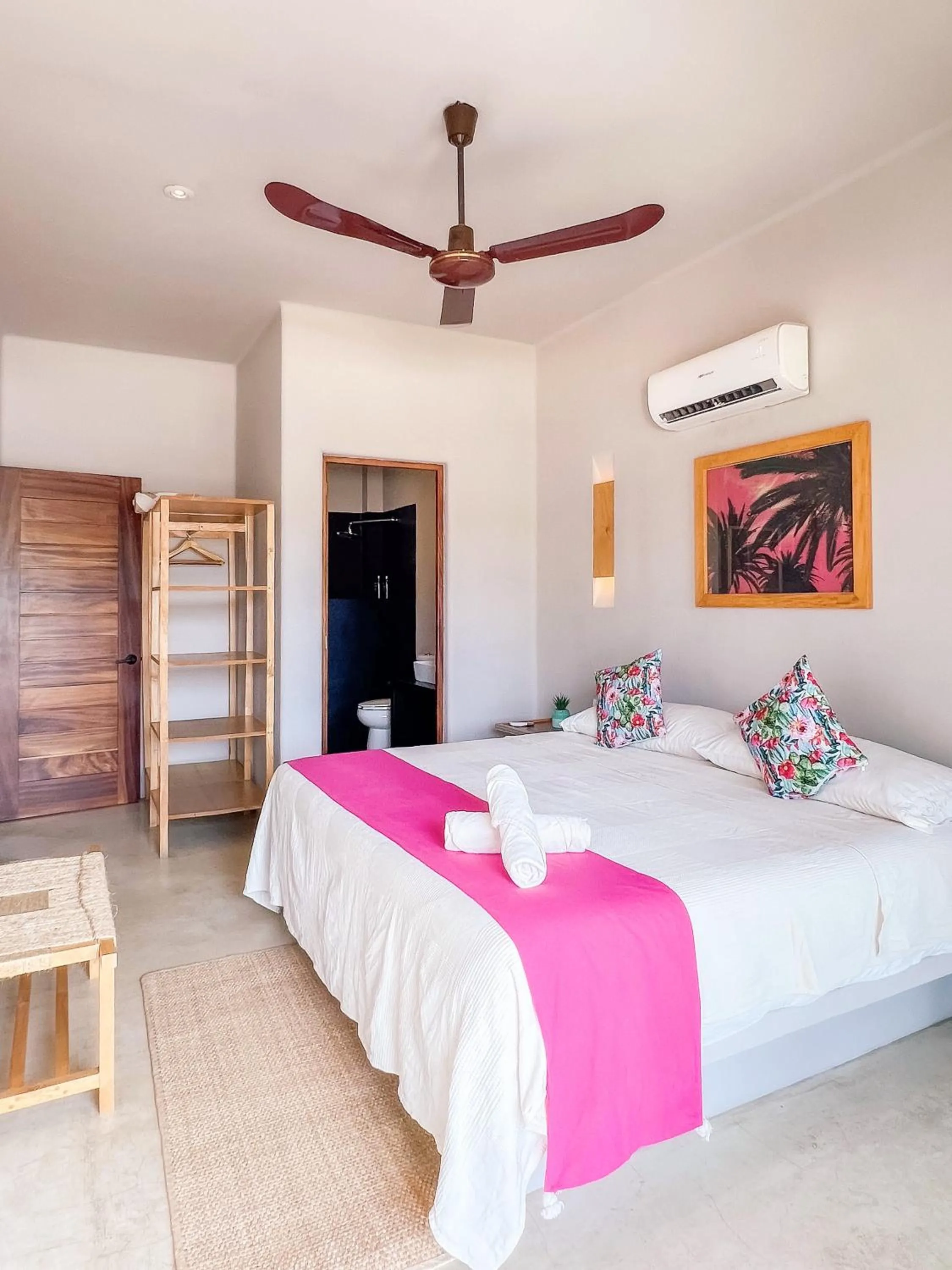 Bed in Punta Arena Surf Suites