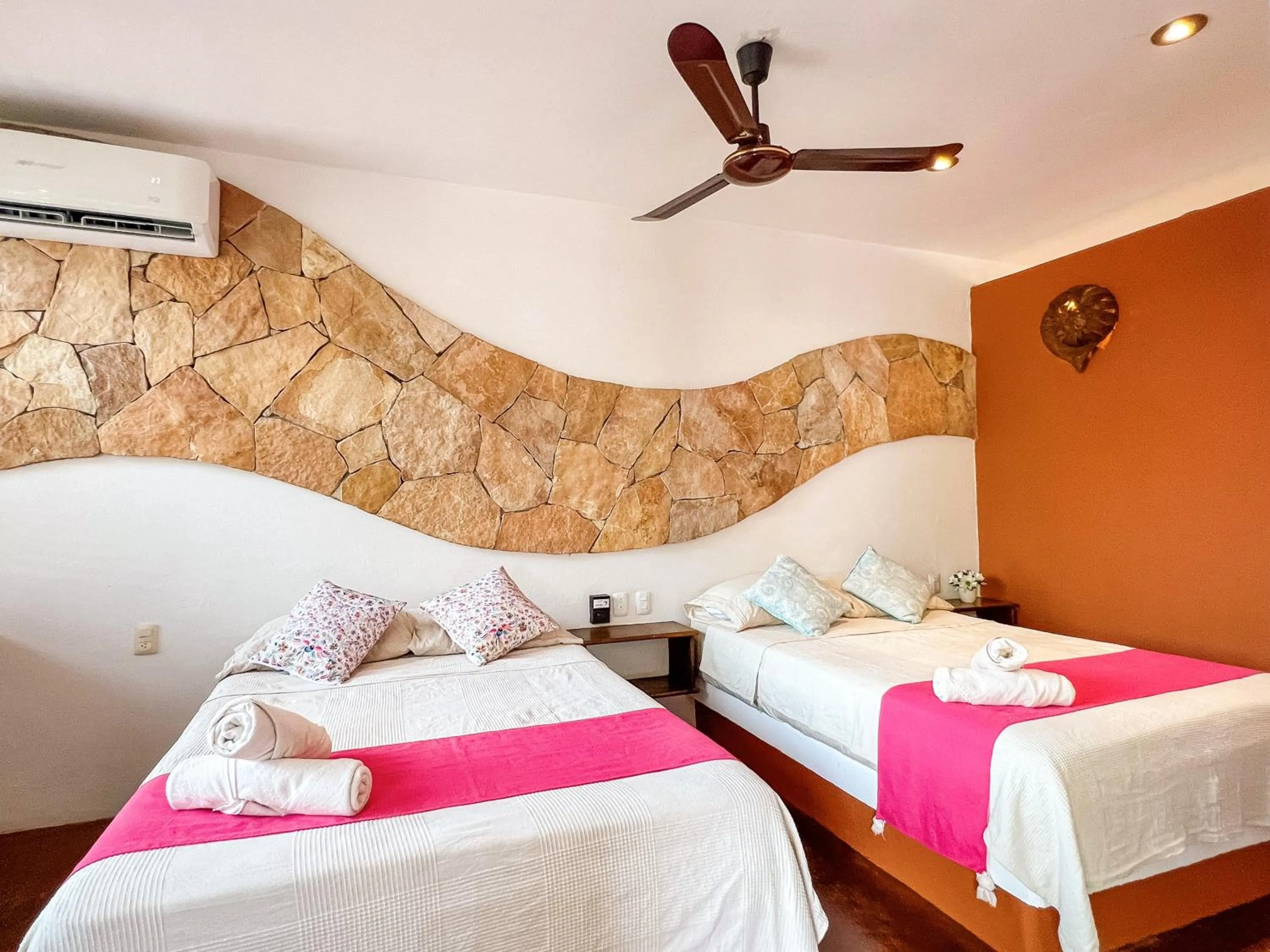 Bed in Punta Arena Surf Suites