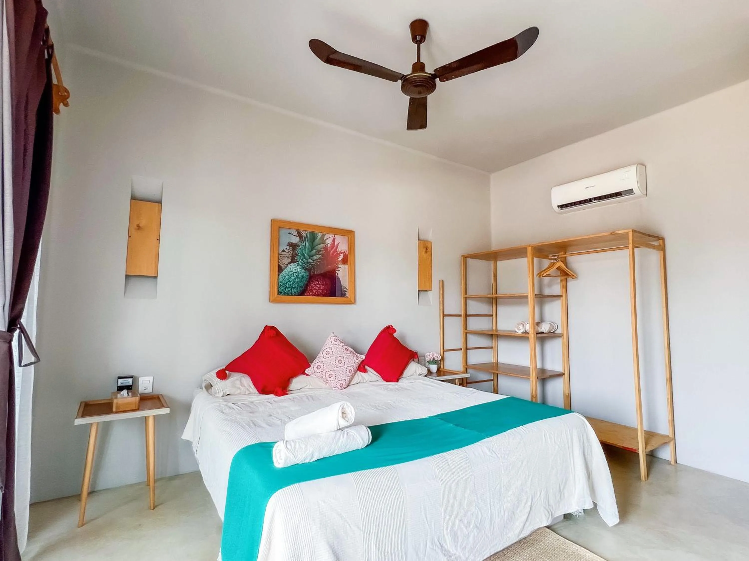 Bed in Punta Arena Surf Suites