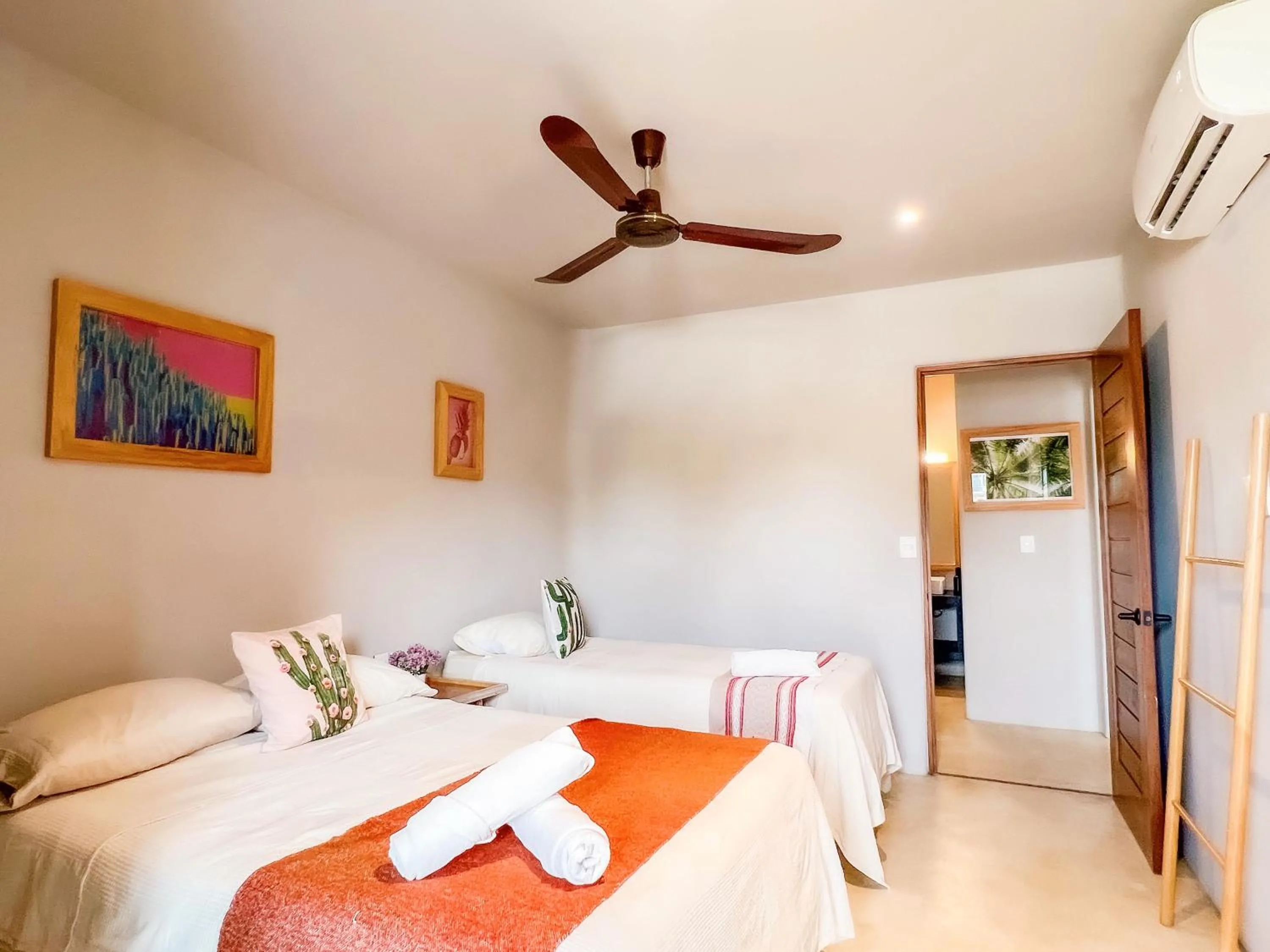 Bed in Punta Arena Surf Suites