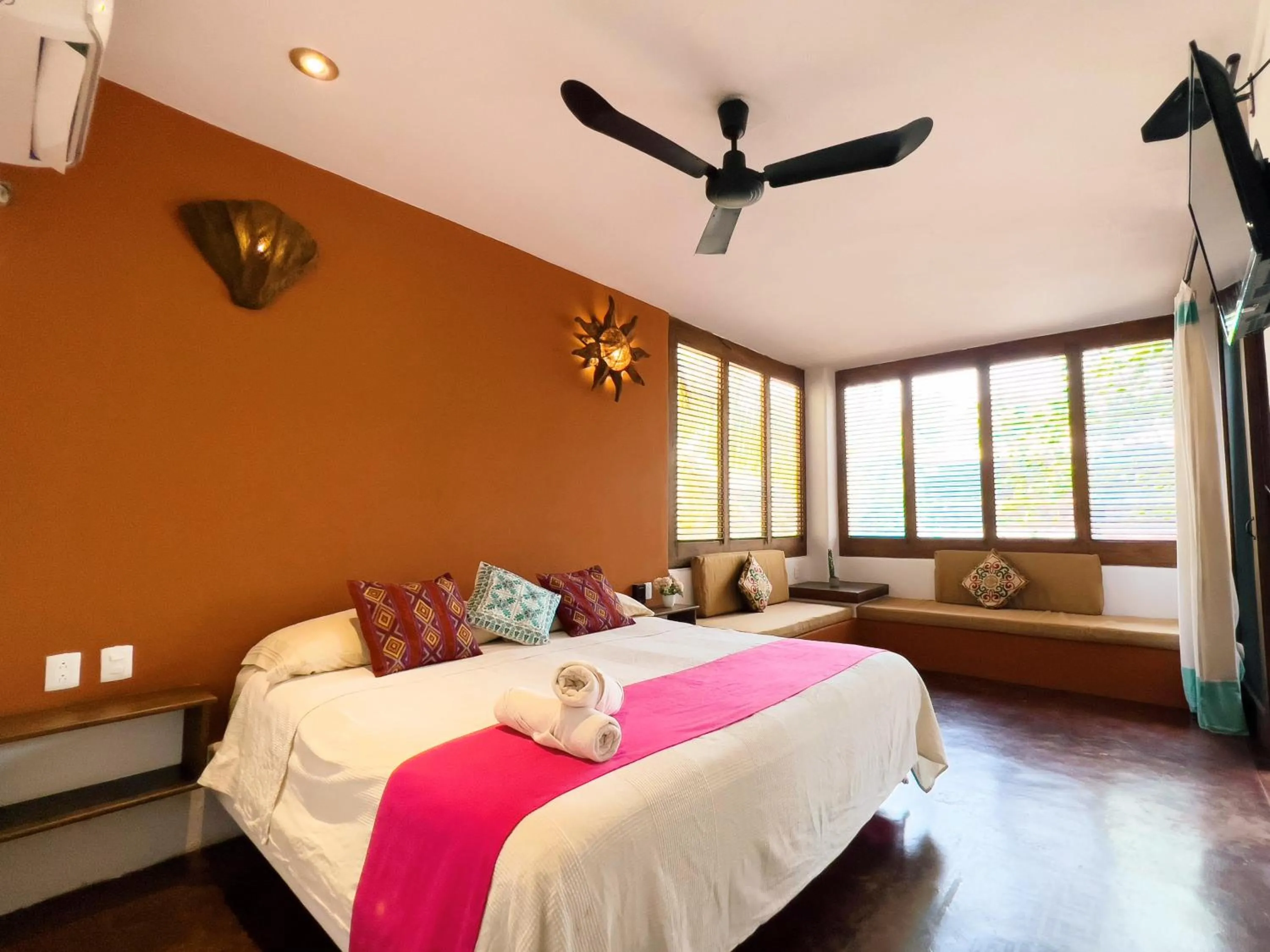 Bed in Punta Arena Surf Suites
