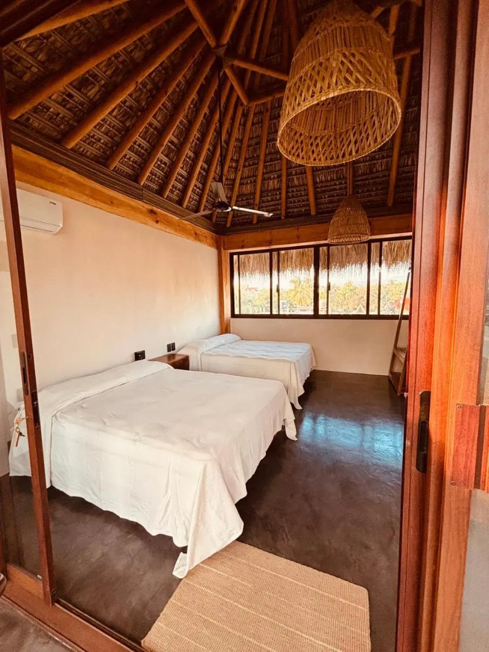 Bed in Punta Arena Surf Suites