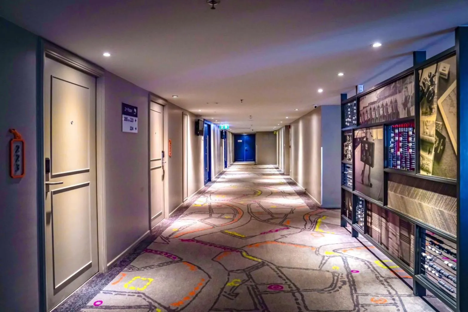 Floor plan in Tinidee Trendy Bangkok Khaosan