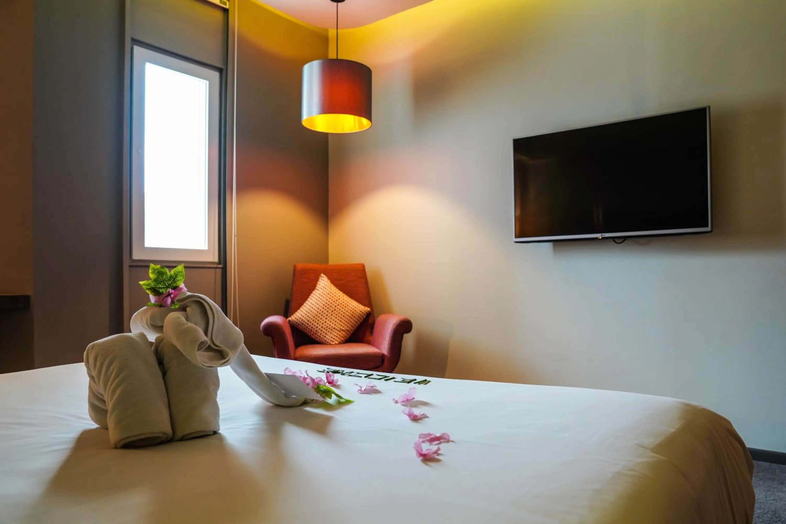 Bed in Tinidee Trendy Bangkok Khaosan