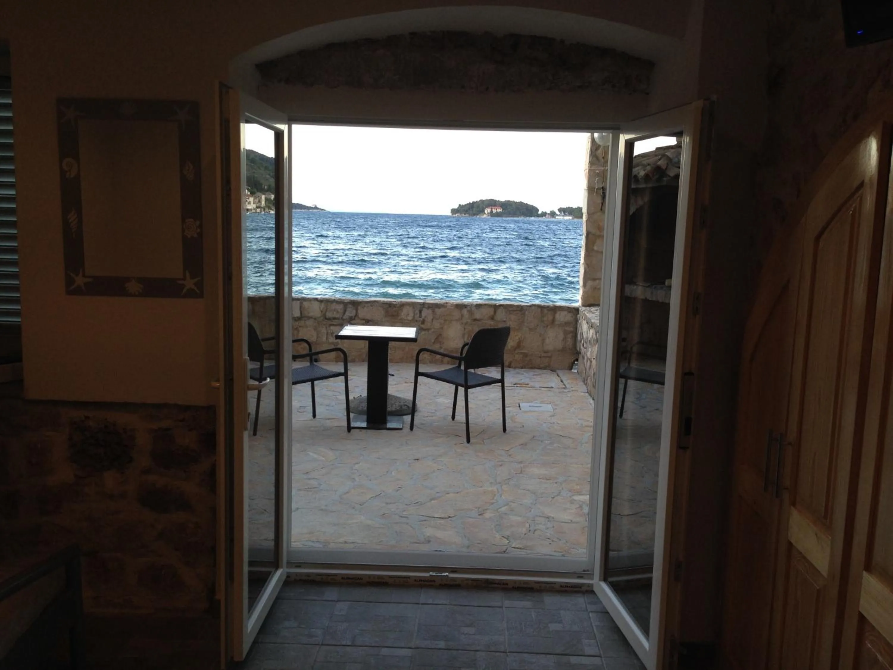 Sea view in Apartments Acalinović