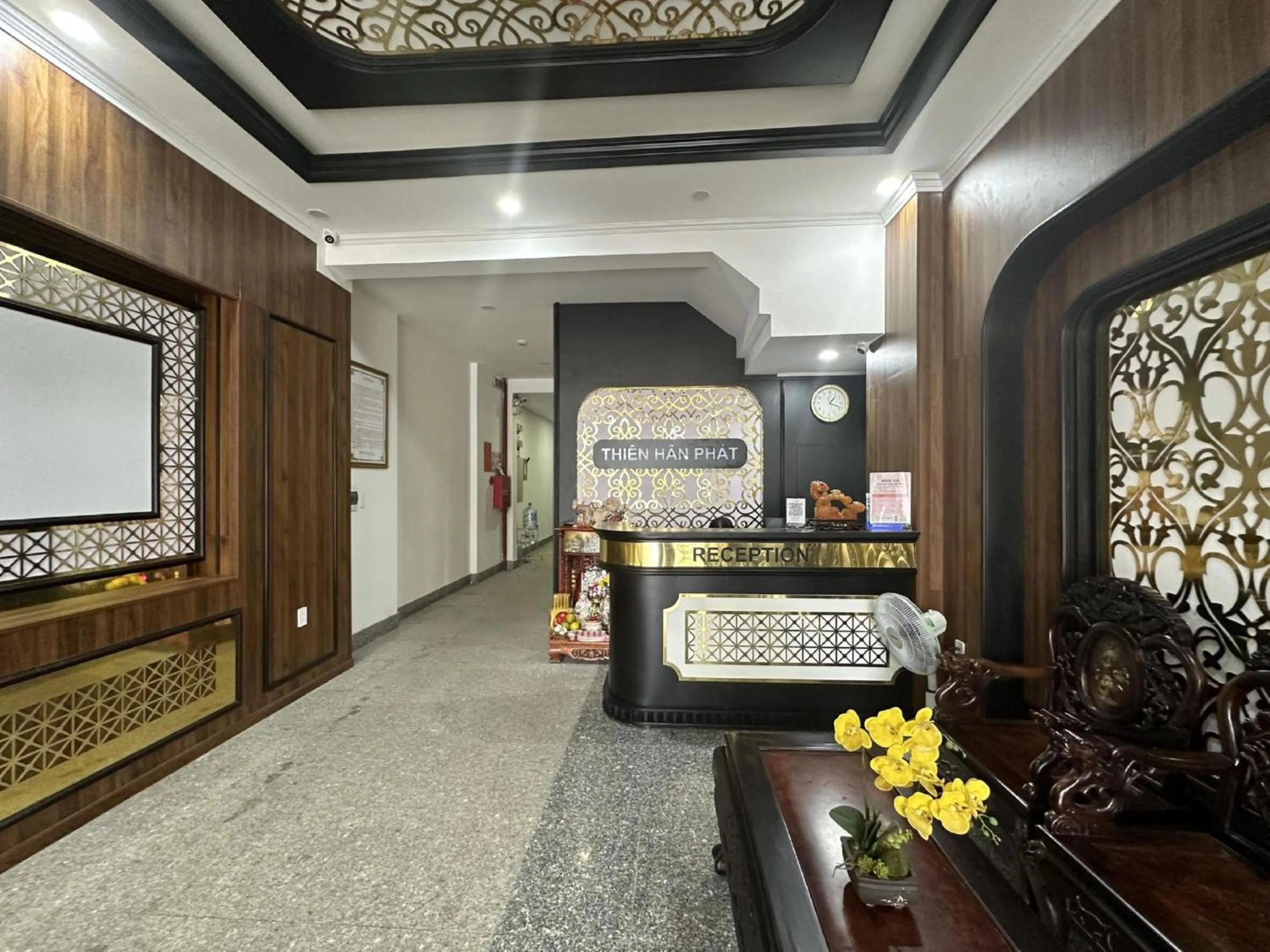 Lobby or reception in Thien Han Phat Hotel