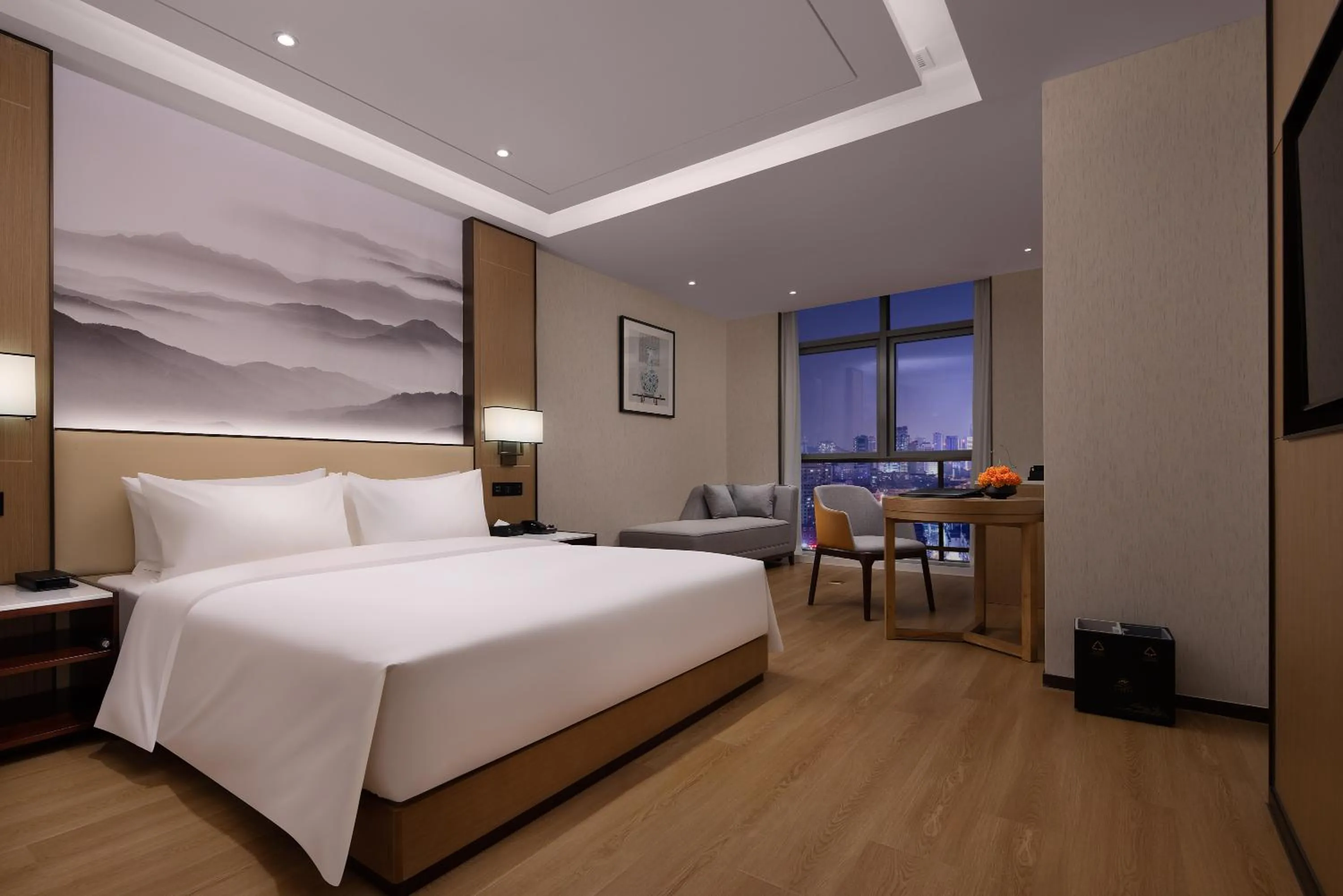 Bed in Metropark Hotel Wuhan