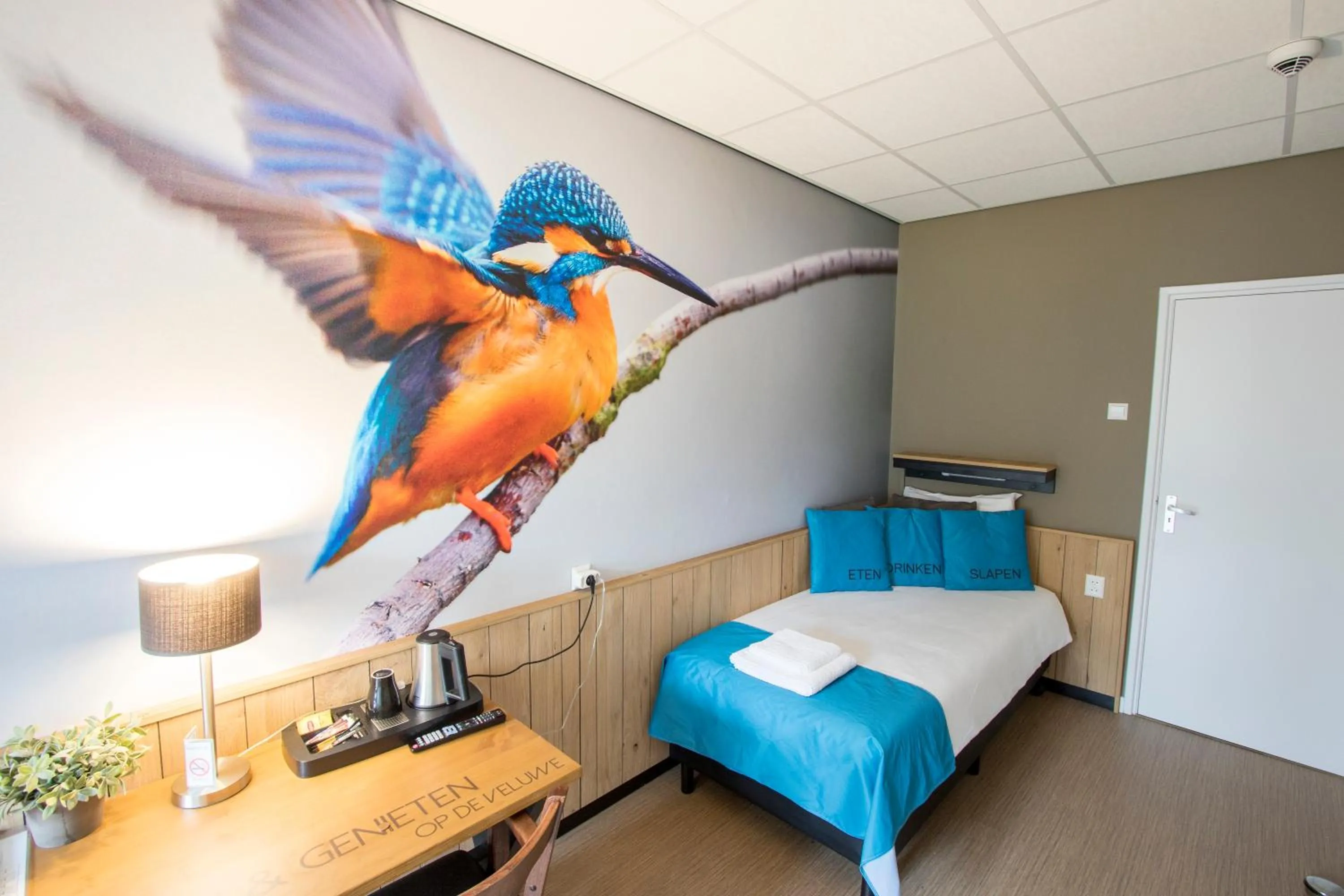 Bed in Hotel Restaurant 'de Vossenberg'