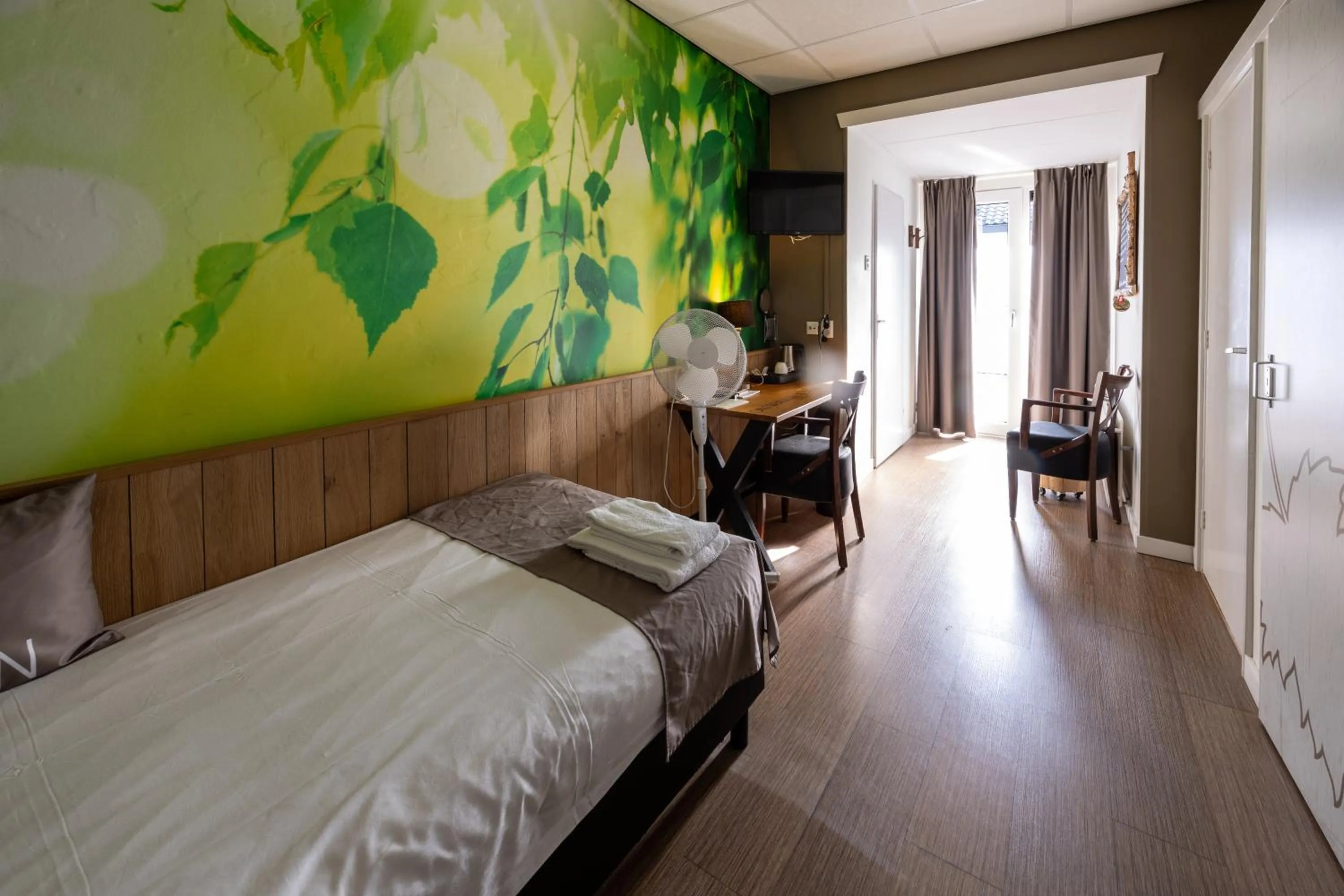 Bed in Hotel Restaurant 'de Vossenberg'