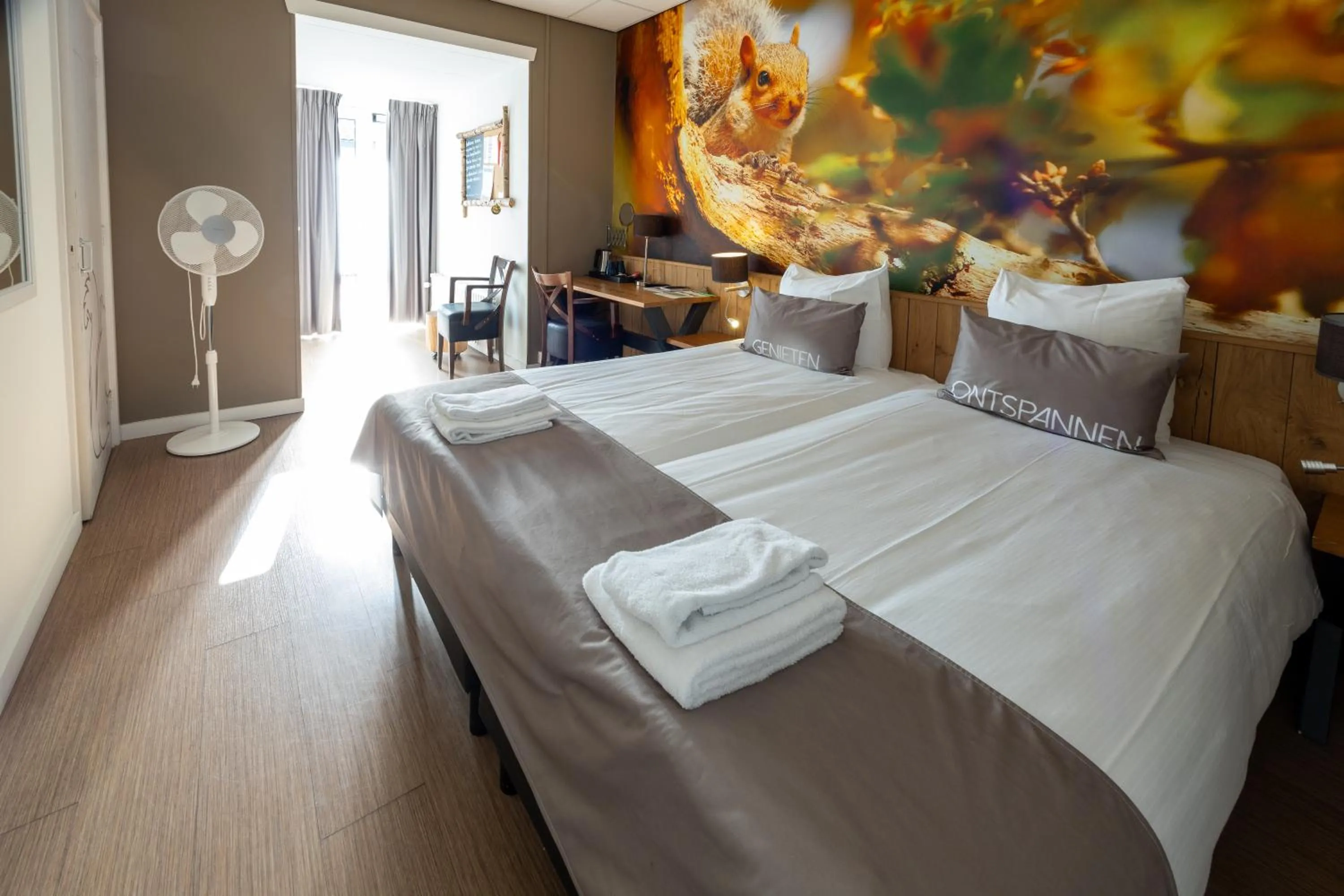 Bed in Hotel Restaurant 'de Vossenberg'