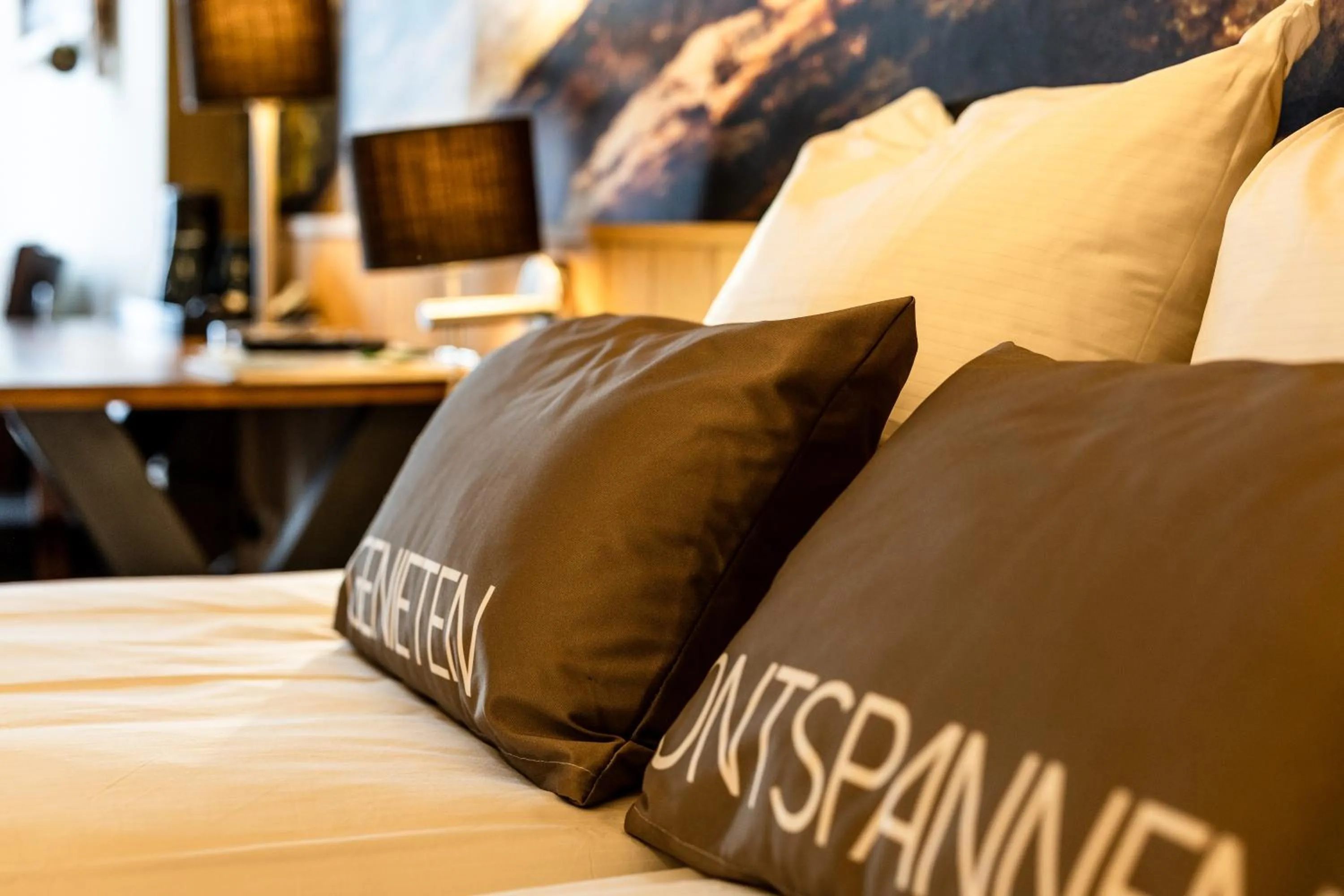 Bed in Hotel Restaurant 'de Vossenberg'