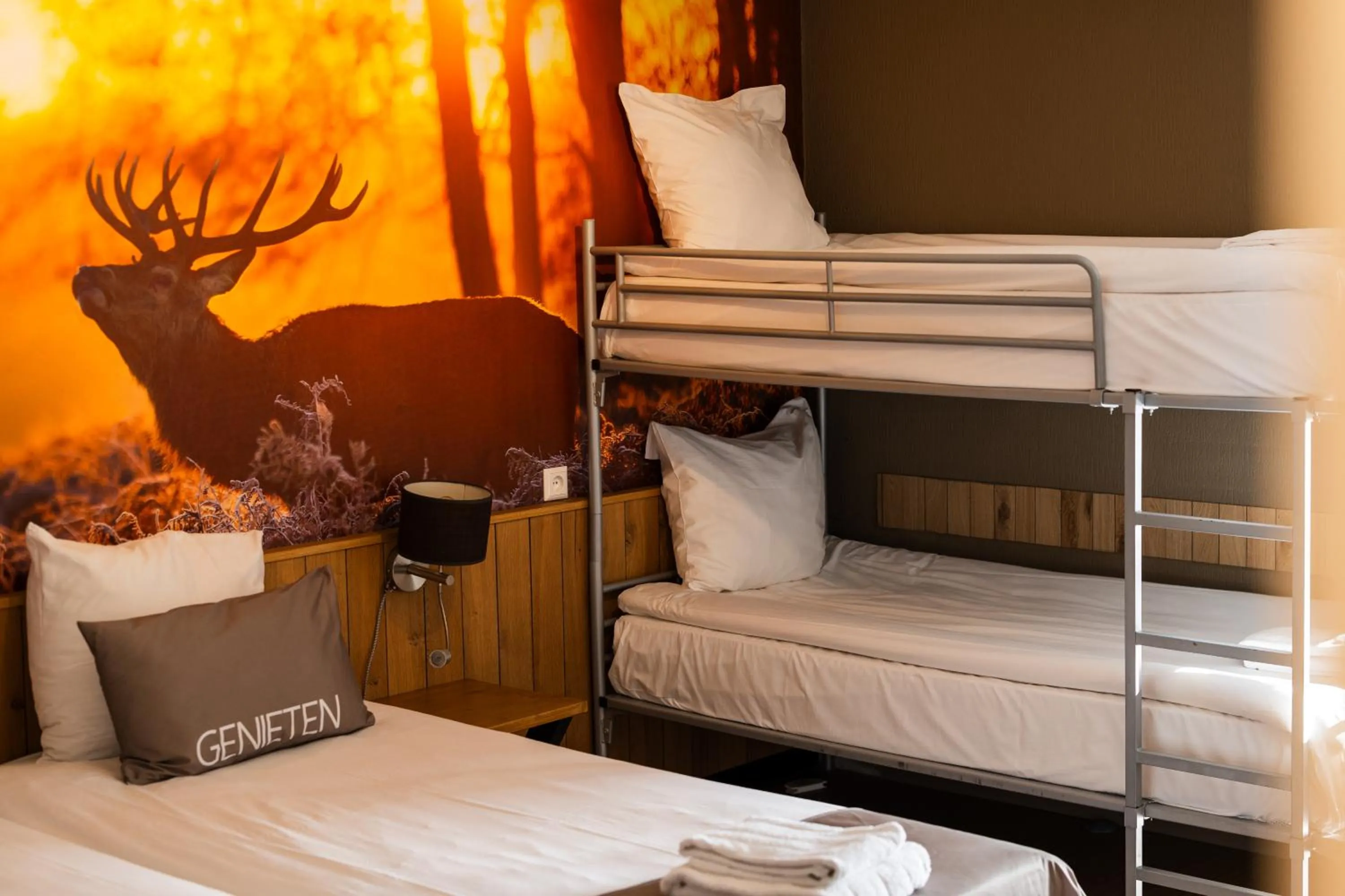 Bed in Hotel Restaurant 'de Vossenberg'