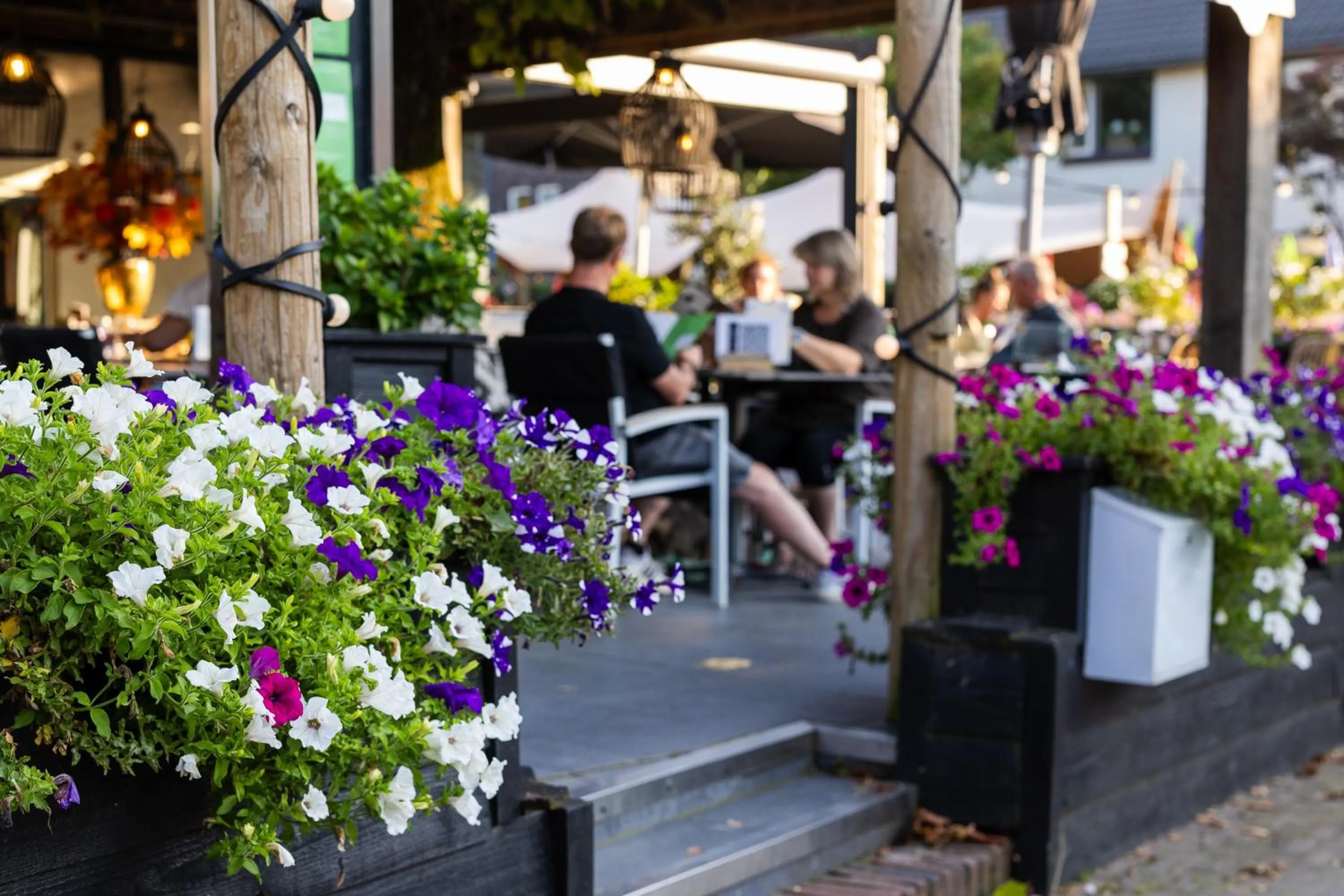 Balcony/Terrace in Hotel Restaurant 'de Vossenberg'