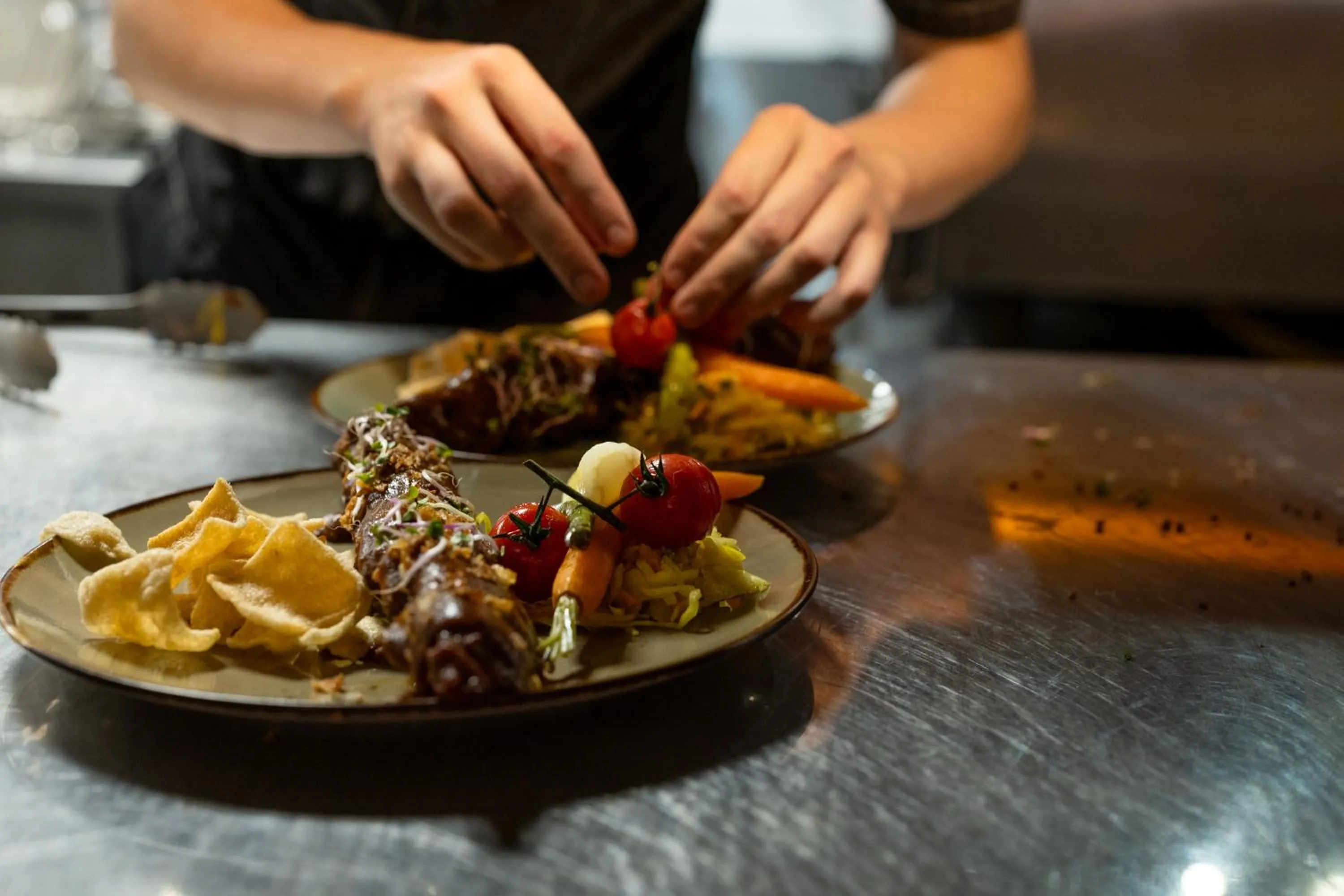 Food and drinks in Hotel Restaurant 'de Vossenberg'