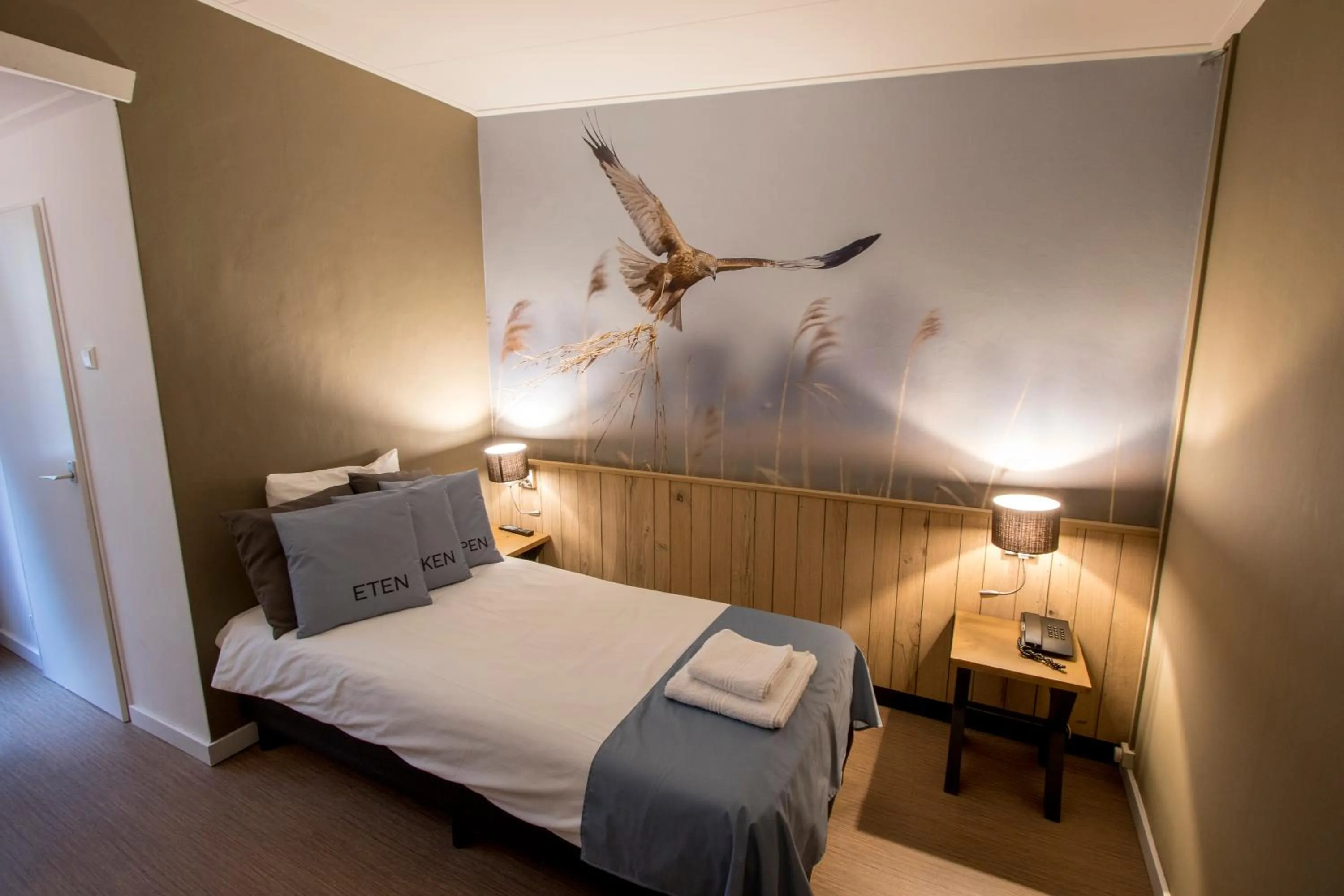 Bed in Hotel Restaurant 'de Vossenberg'