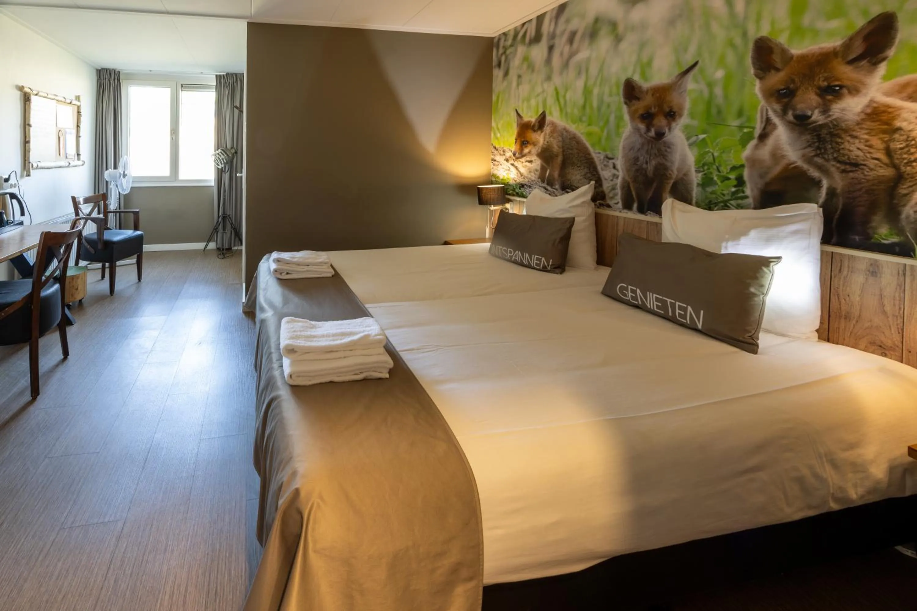 Bed in Hotel Restaurant 'de Vossenberg'