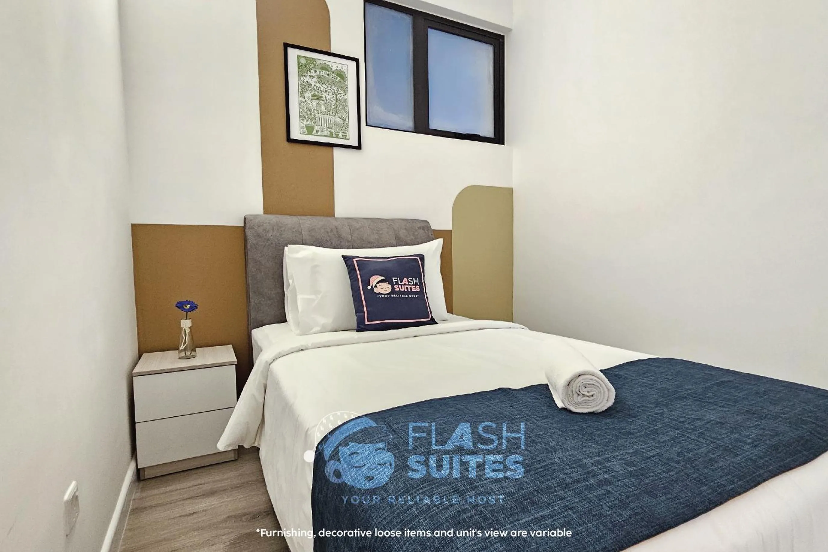 Bed in Cubic Botanical Premium Suites @ Bangsar South