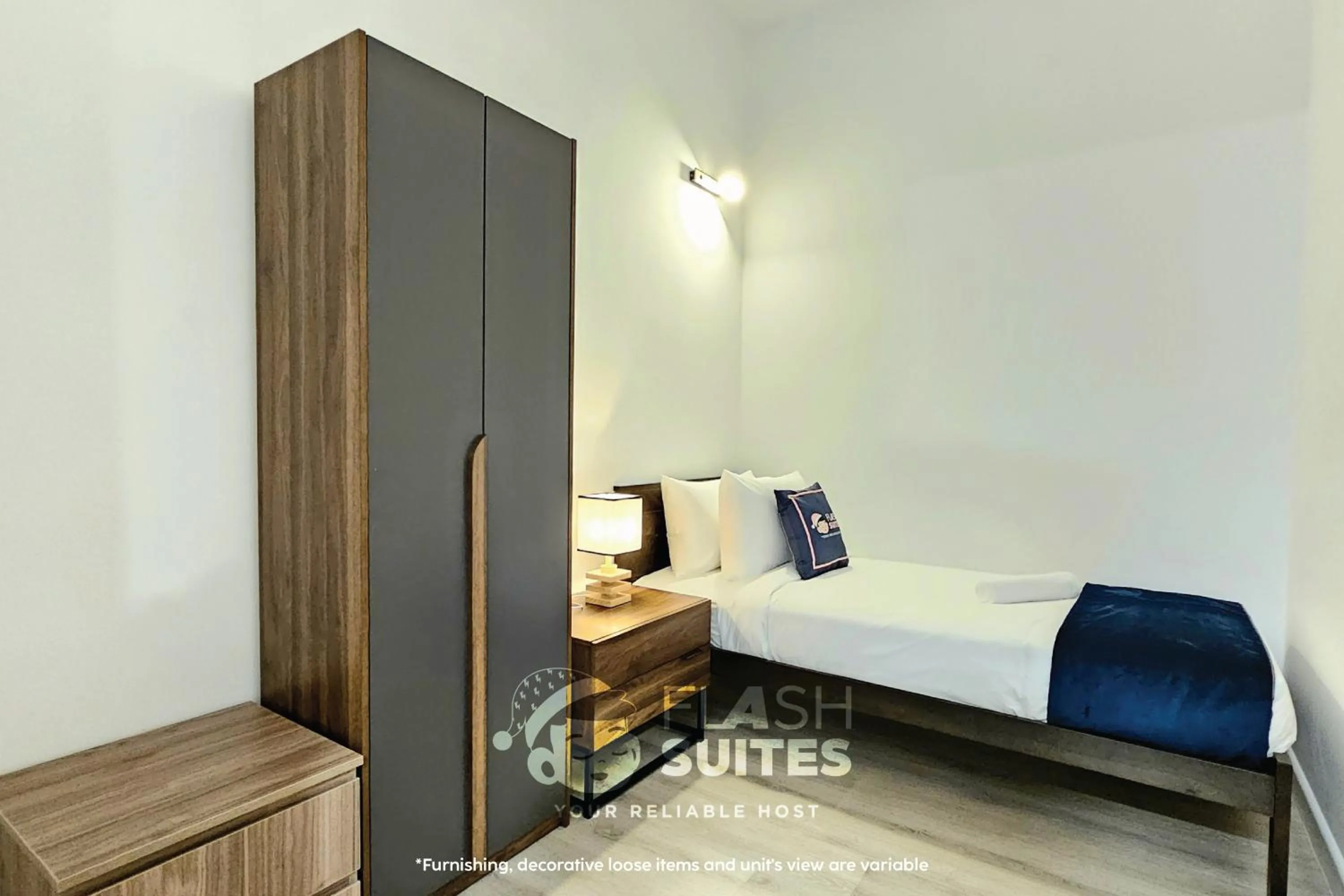 Bedroom, Bed in Cubic Botanical Premium Suites @ Bangsar South