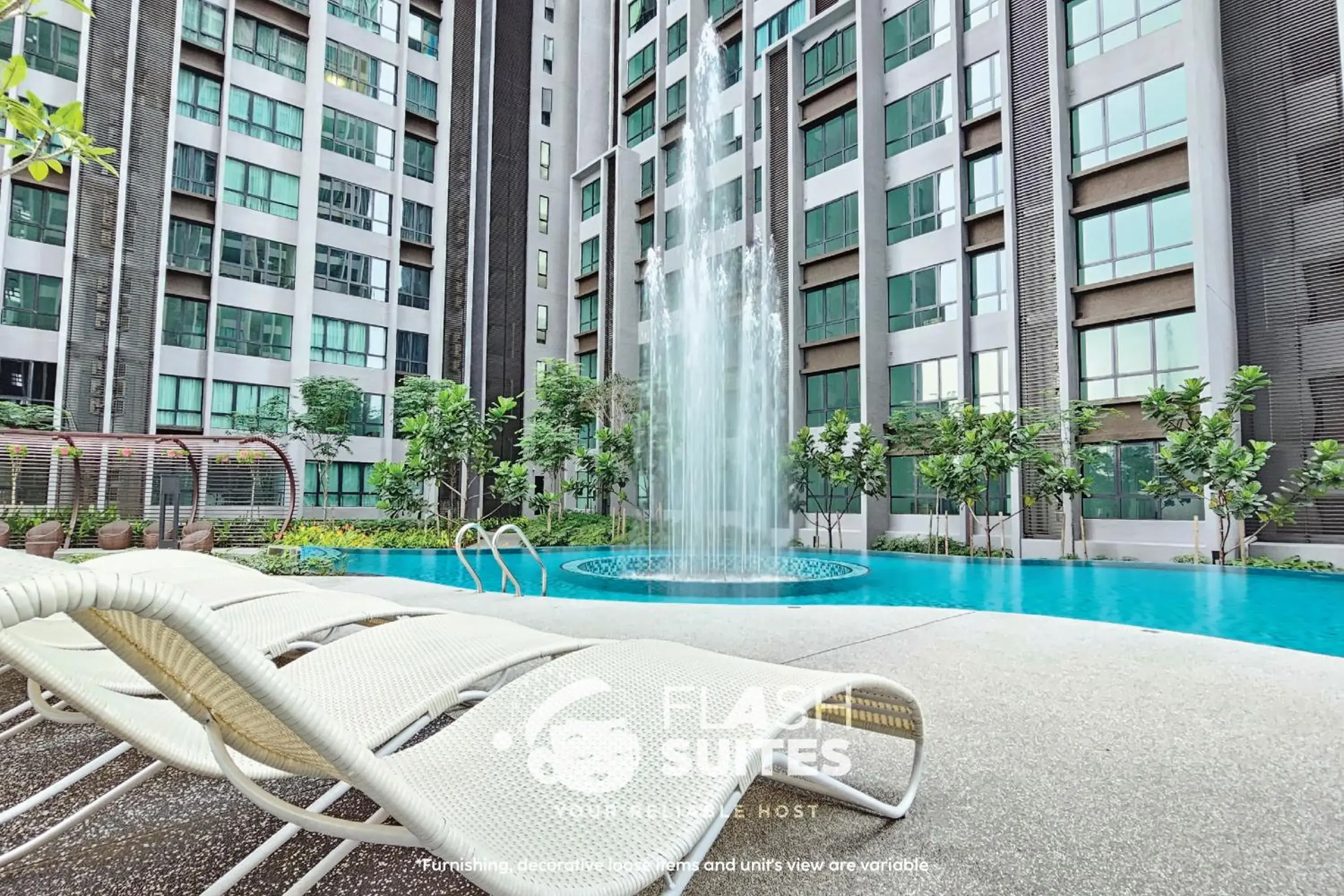 Swimming pool in Cubic Botanical Premium Suites @ Bangsar South Swimming pool in Cubic Botanical Premium Suites @ Bangsar South