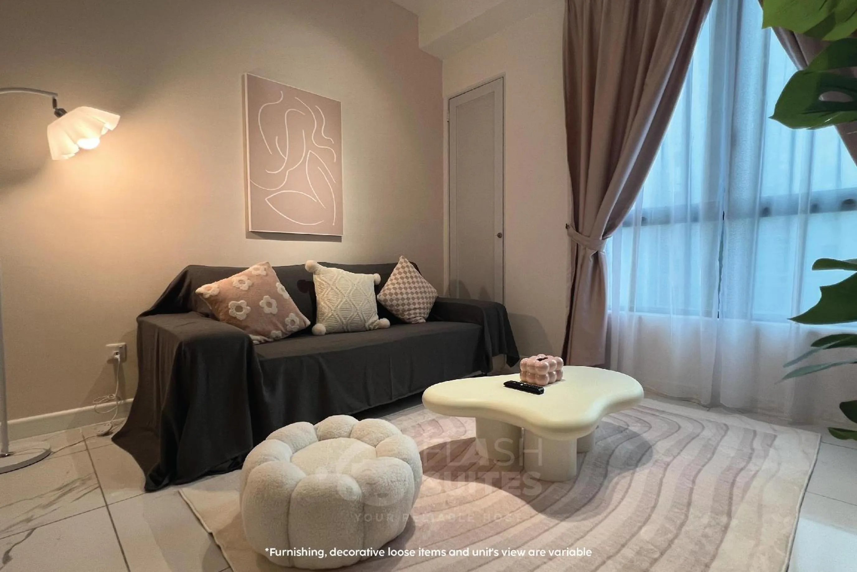 Bed in Cubic Botanical Premium Suites @ Bangsar South