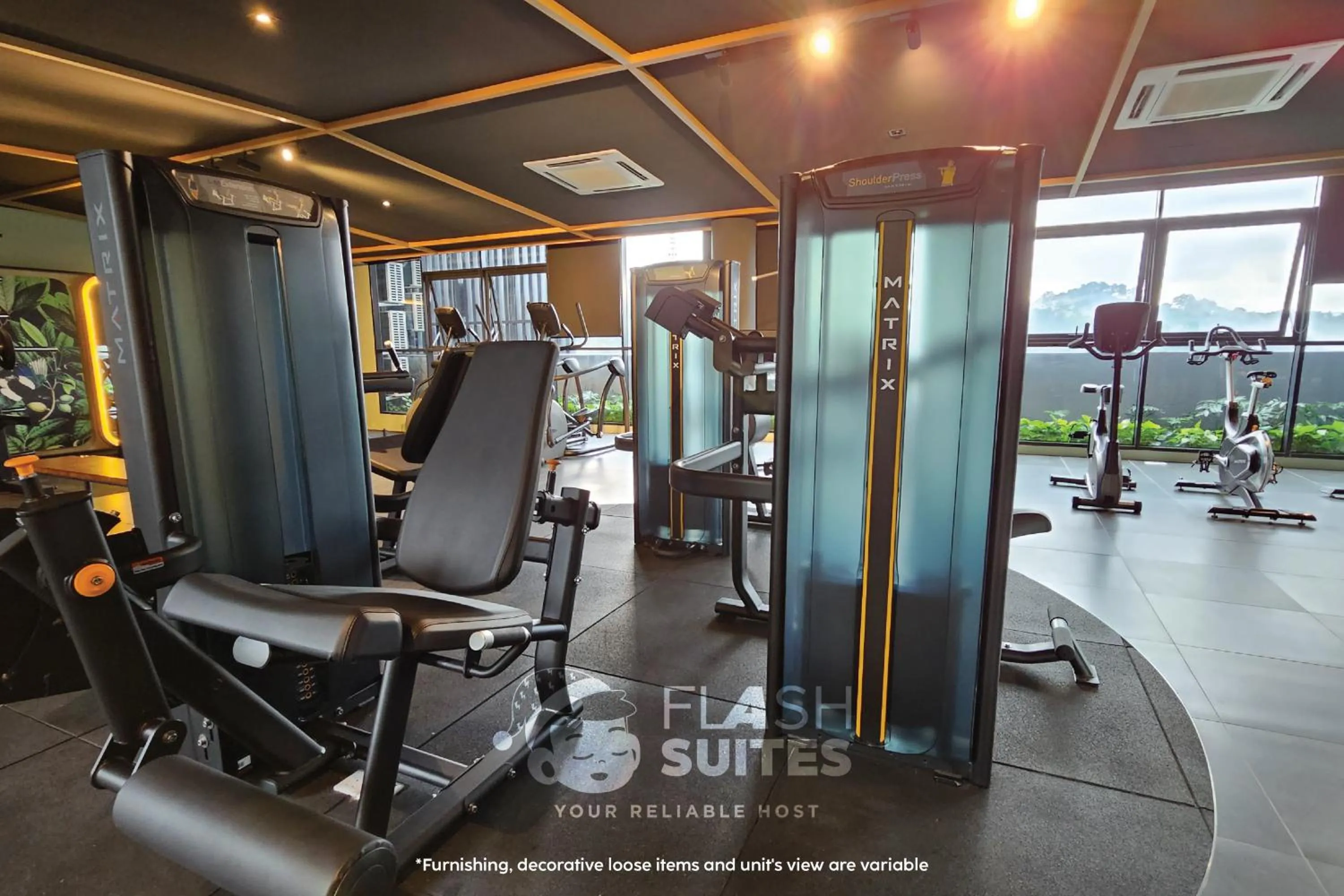 Fitness centre/facilities in Cubic Botanical Premium Suites @ Bangsar South