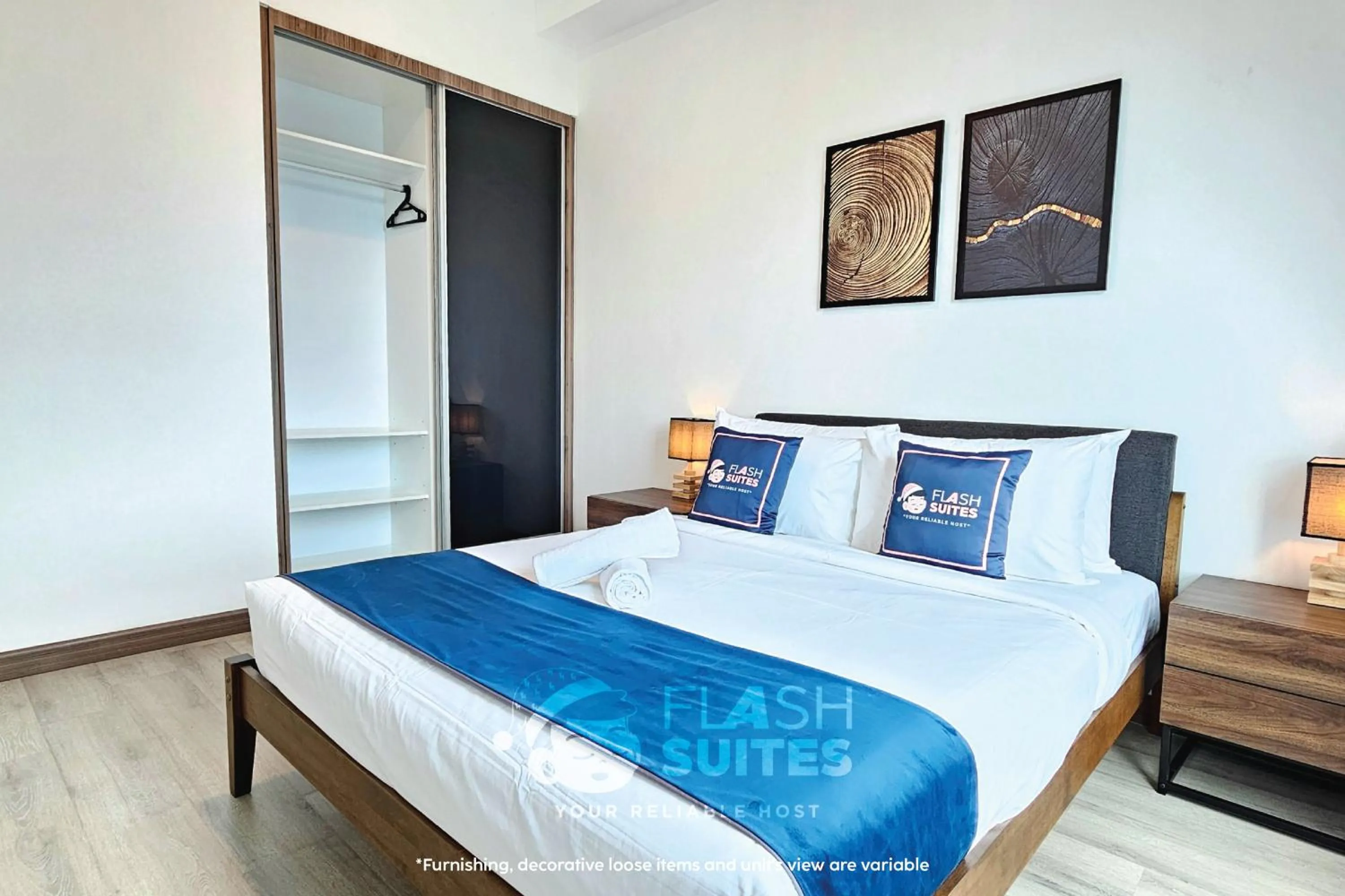 Bedroom, Bed in Cubic Botanical Premium Suites @ Bangsar South