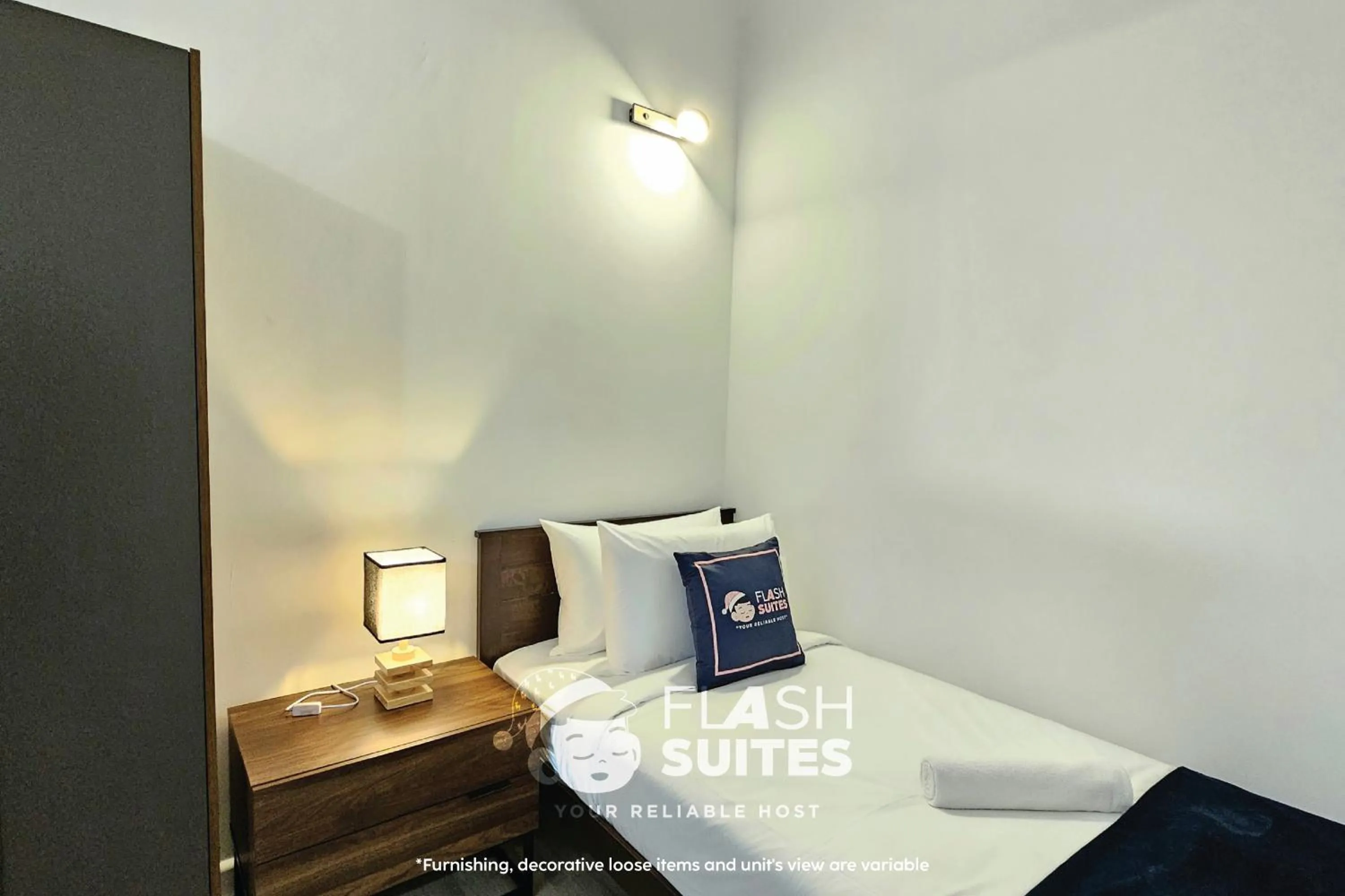 Bedroom, Bed in Cubic Botanical Premium Suites @ Bangsar South