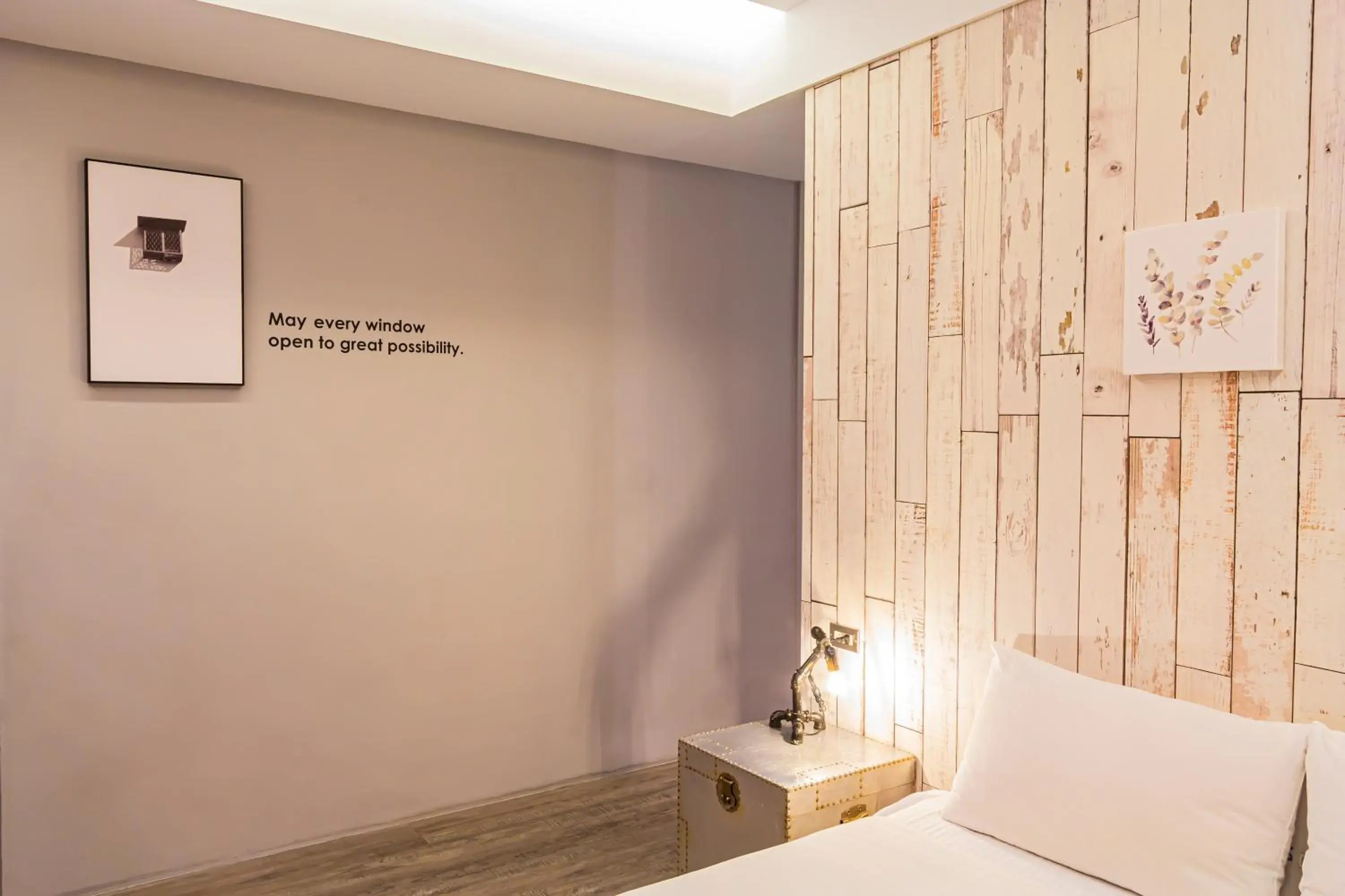 Decorative detail, Bed in 仁愛小公館-市區近東大門 Decorative detail, Bed in 仁愛小公館-市區近東大門