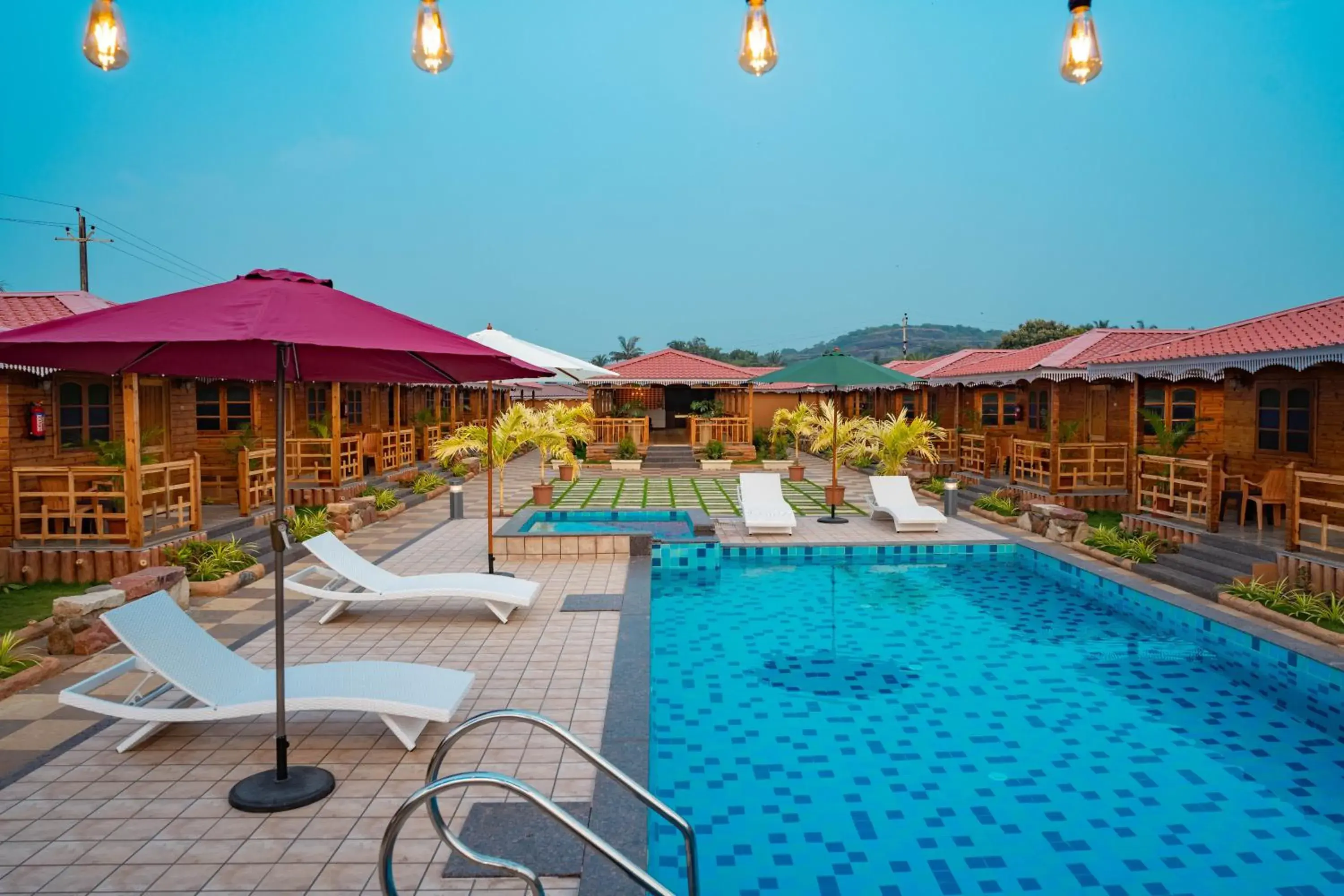 Swimming pool in Grace Exotica Goa Swimming pool in Grace Exotica Goa