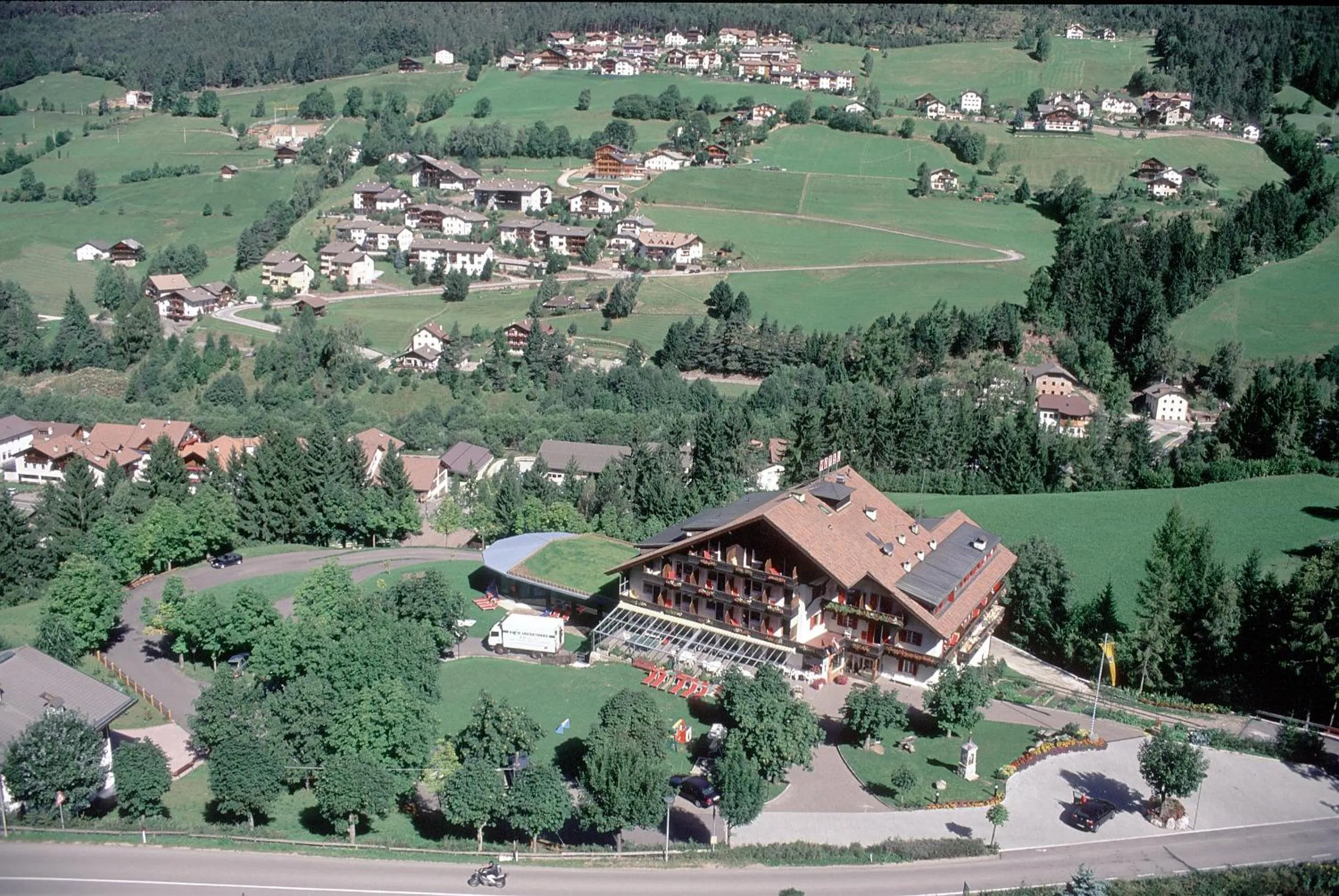 Bird's eye view in Hotel Rodes