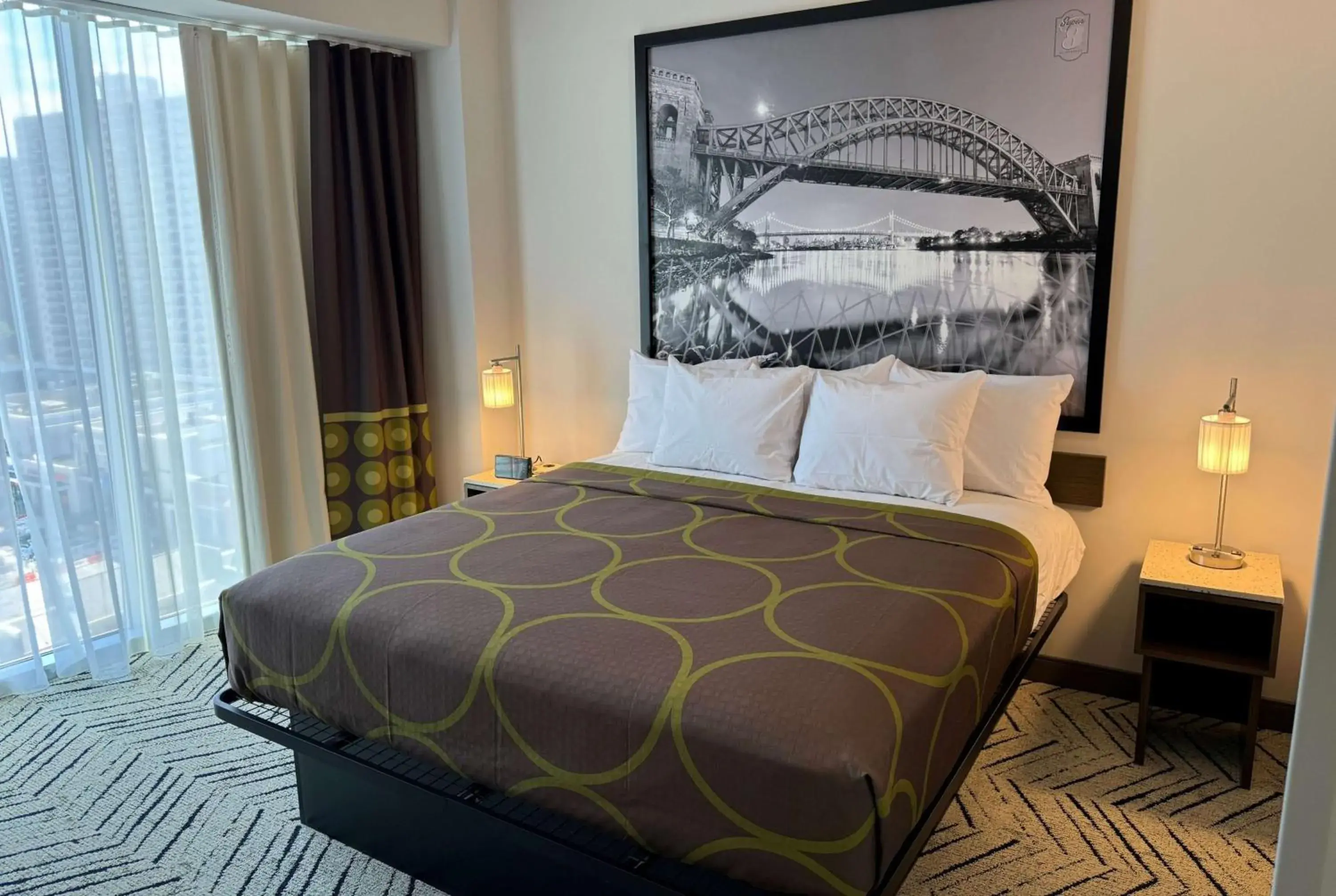 Photo of the whole room, Bed in Super 8 by Wyndham Bronx Near Stadium Photo of the whole room, Bed in Super 8 by Wyndham Bronx Near Stadium