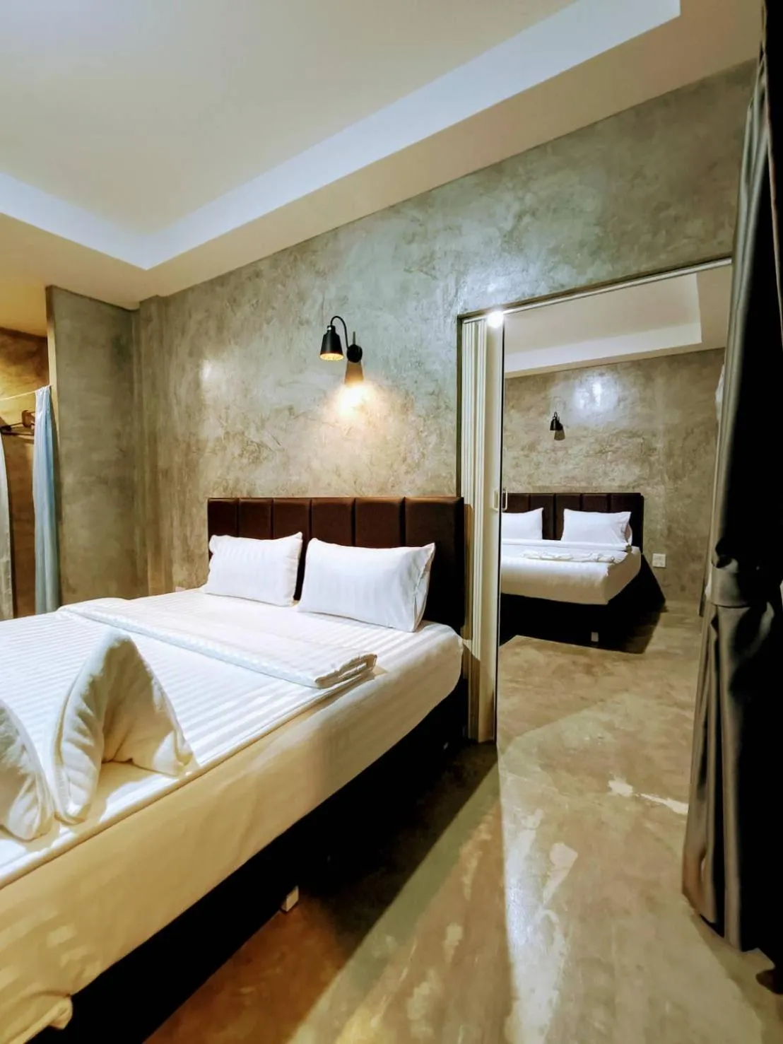 Bed in The Loftel Resort