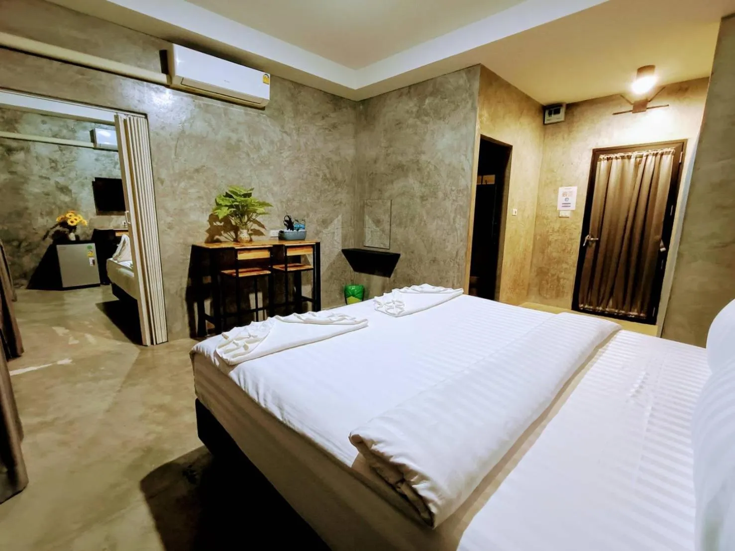 Bed in The Loftel Resort