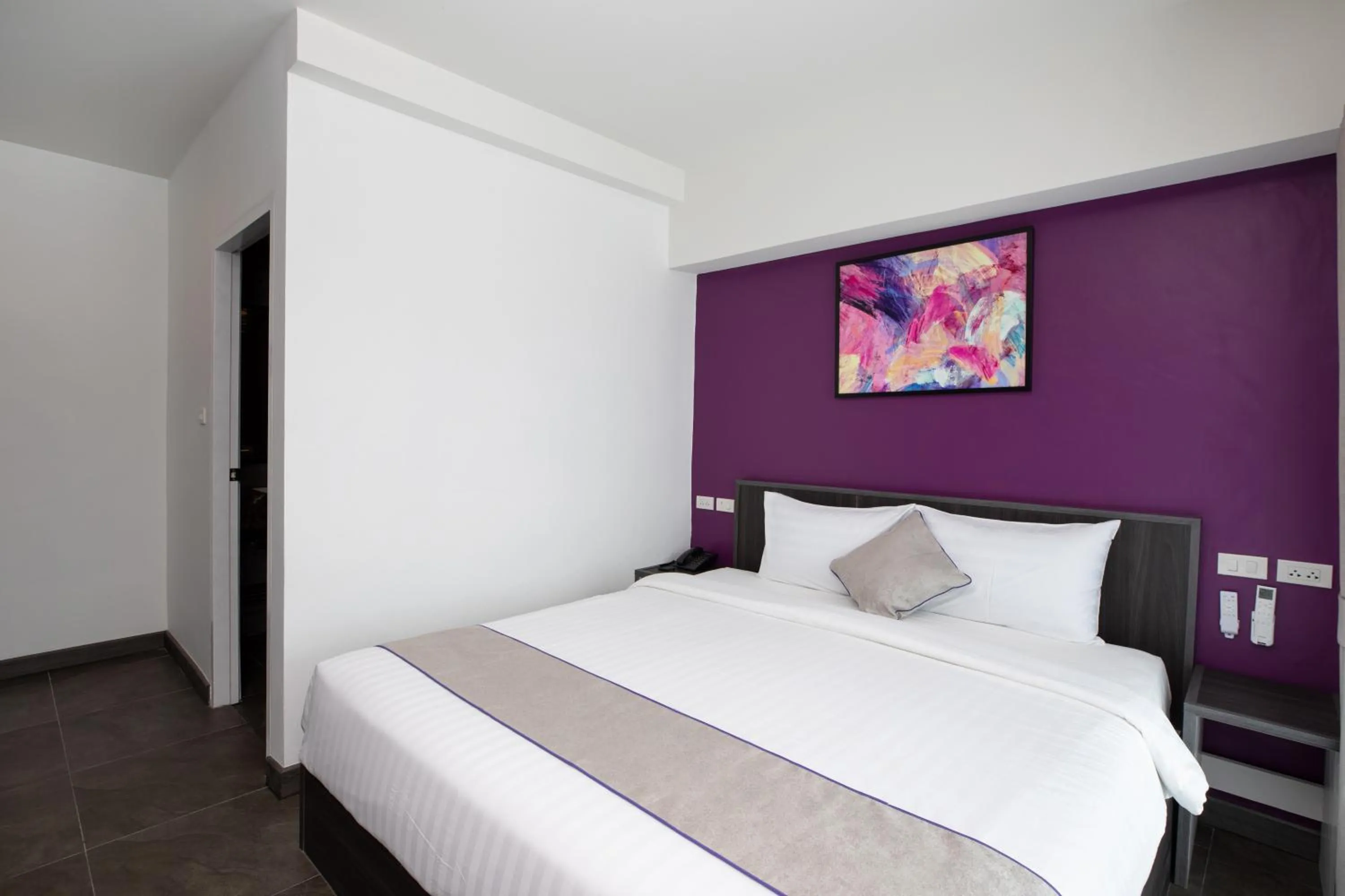 Bed in Aspira Resort Klong Muang Krabi