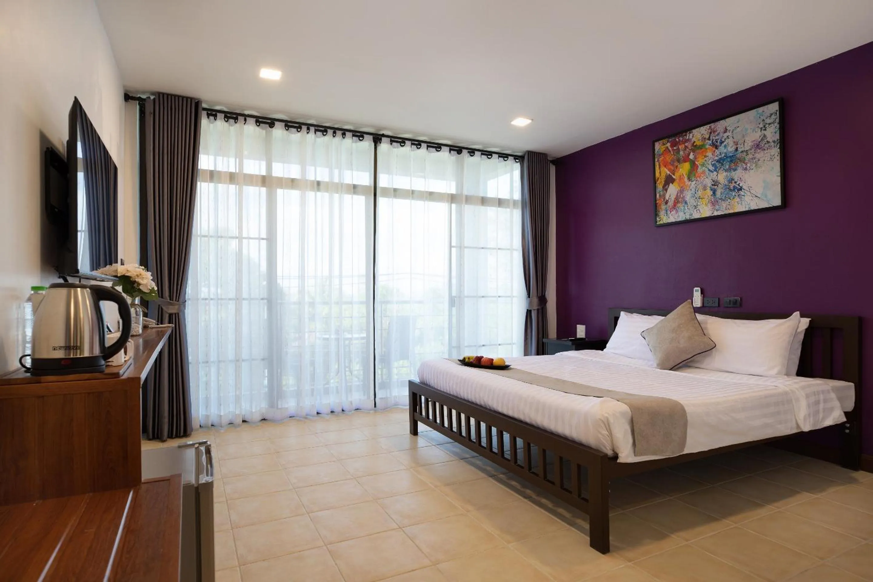 Bed in Aspira Resort Klong Muang Krabi