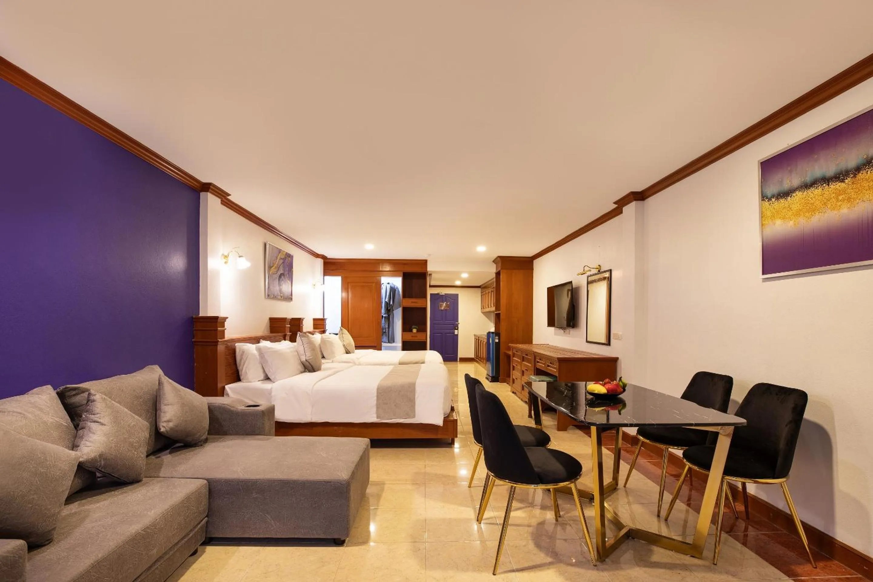 Bed in Aspira Resort Klong Muang Krabi