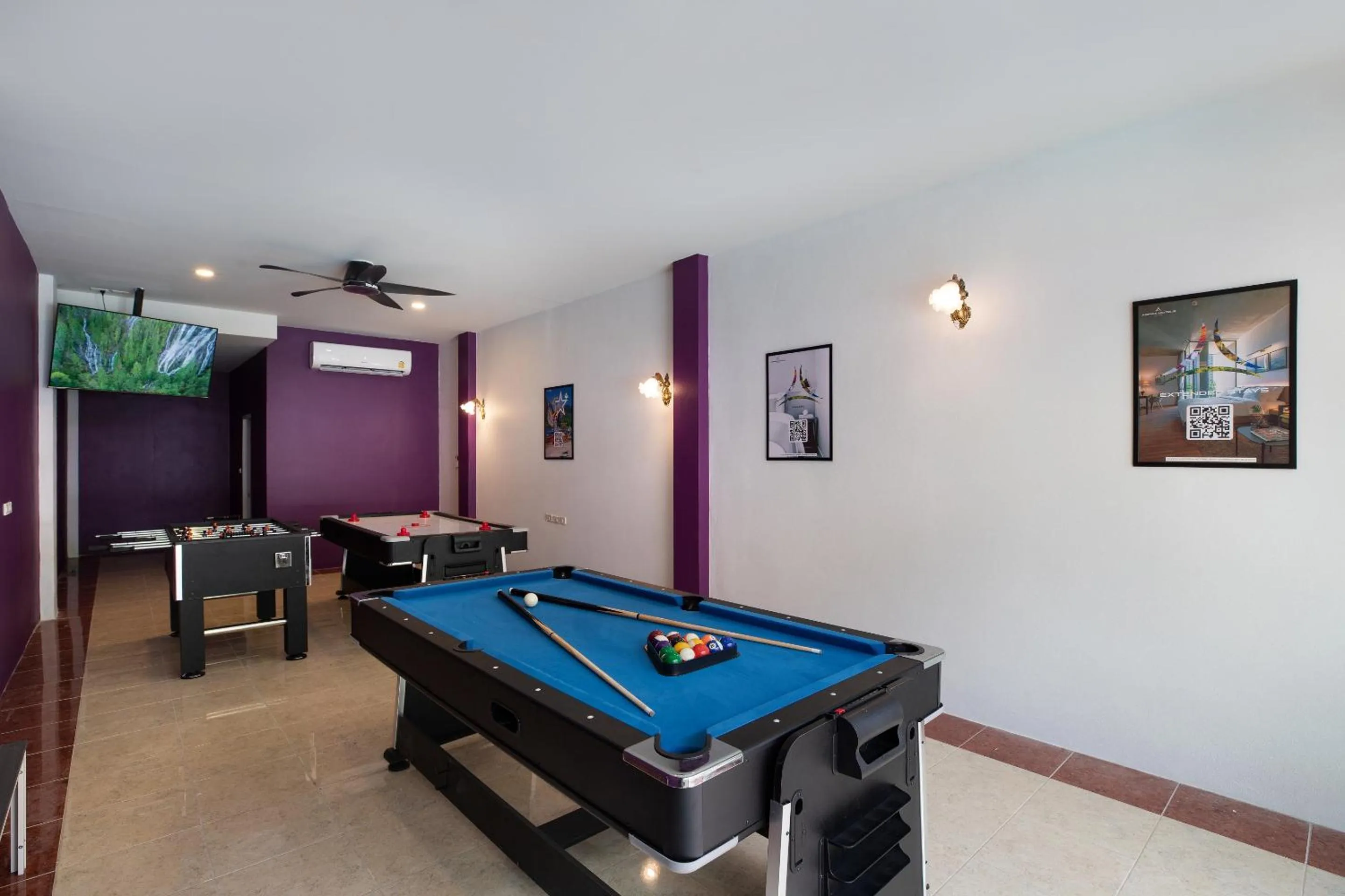 Billiard in Aspira Resort Klong Muang Krabi