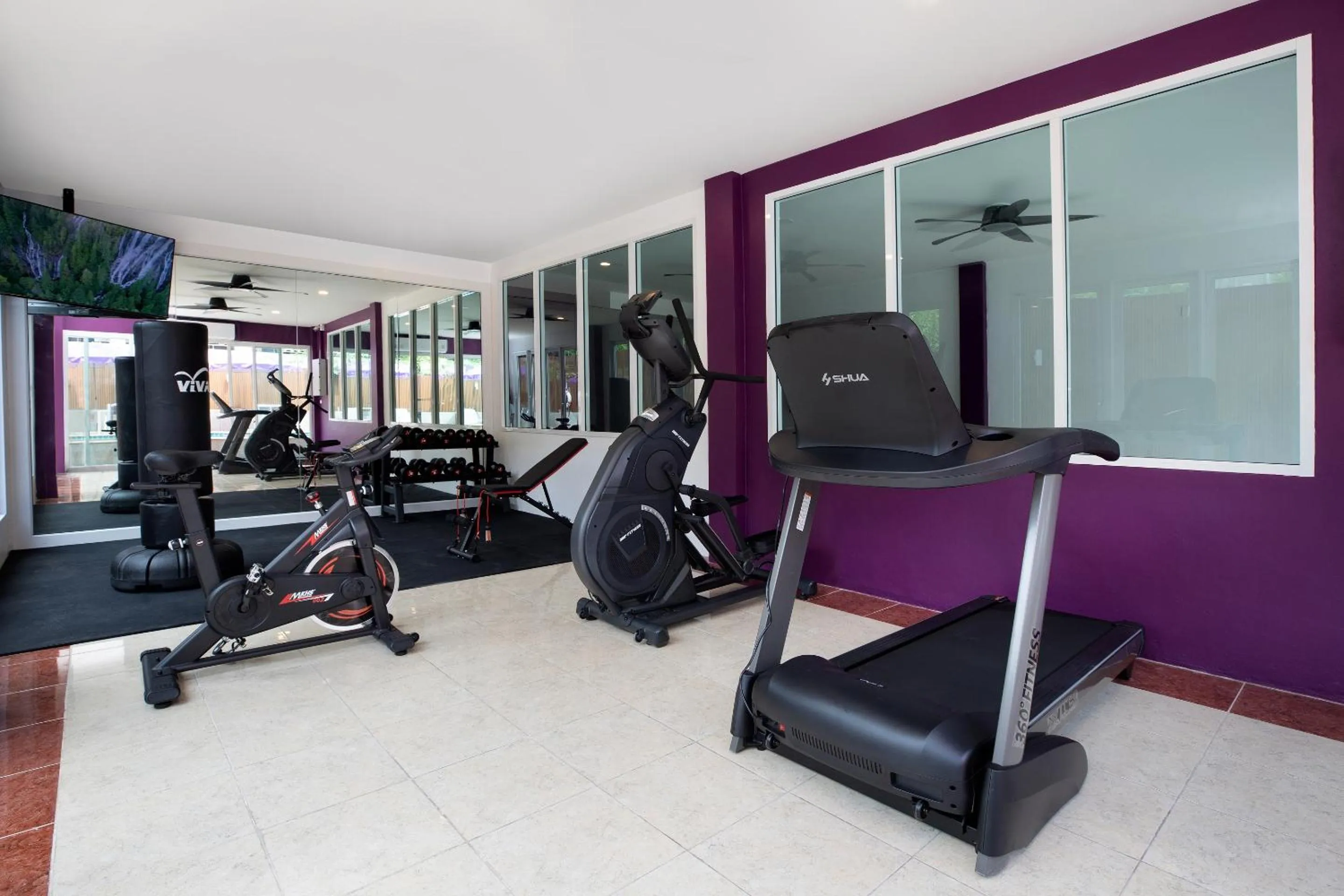 Fitness centre/facilities in Aspira Resort Klong Muang Krabi