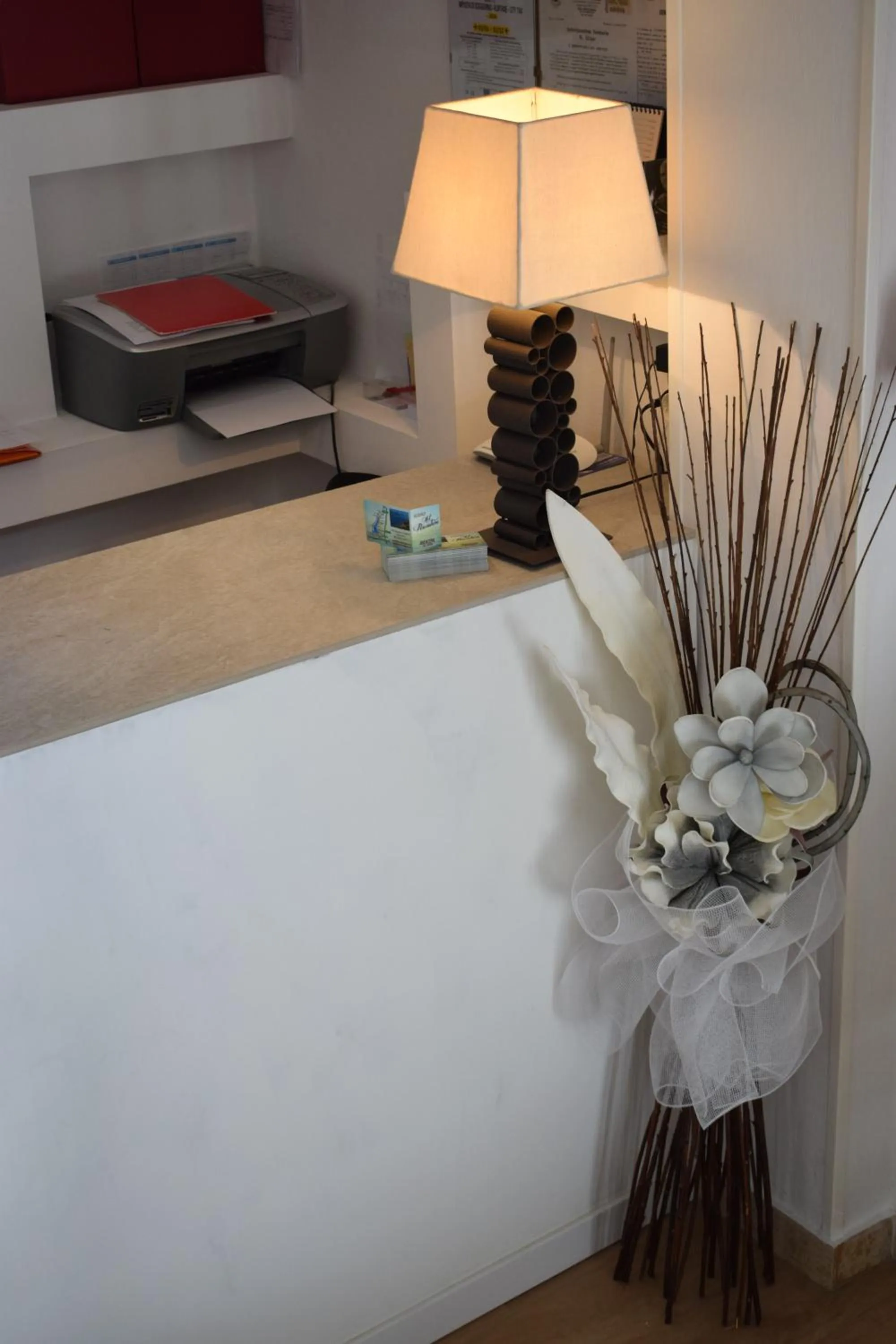 Lobby or reception in Albergo Al Pescatore