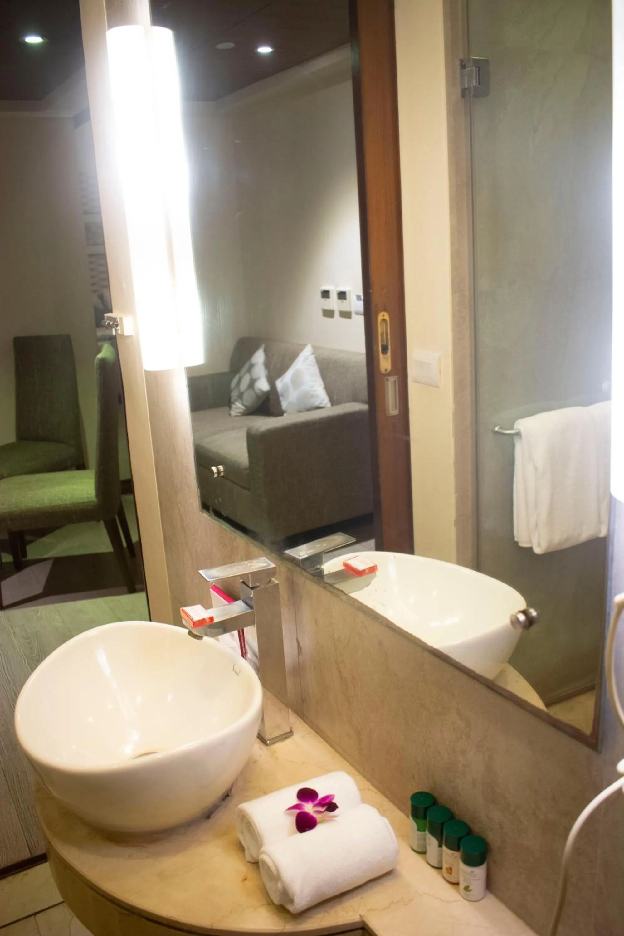 Bathroom in Regenta Orkos Kolkata by Royal Orchid Hotels Limited