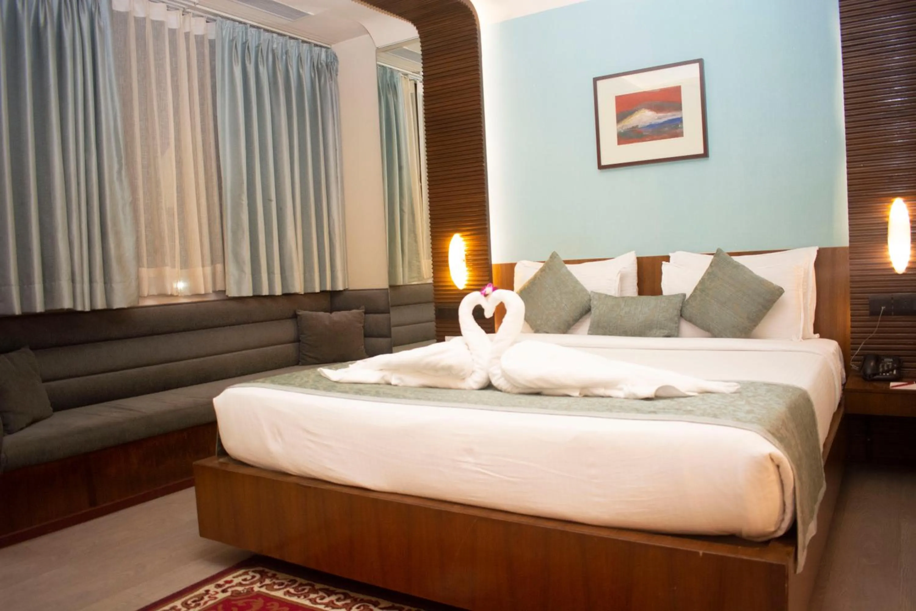 Bed in Regenta Orkos Kolkata by Royal Orchid Hotels Limited
