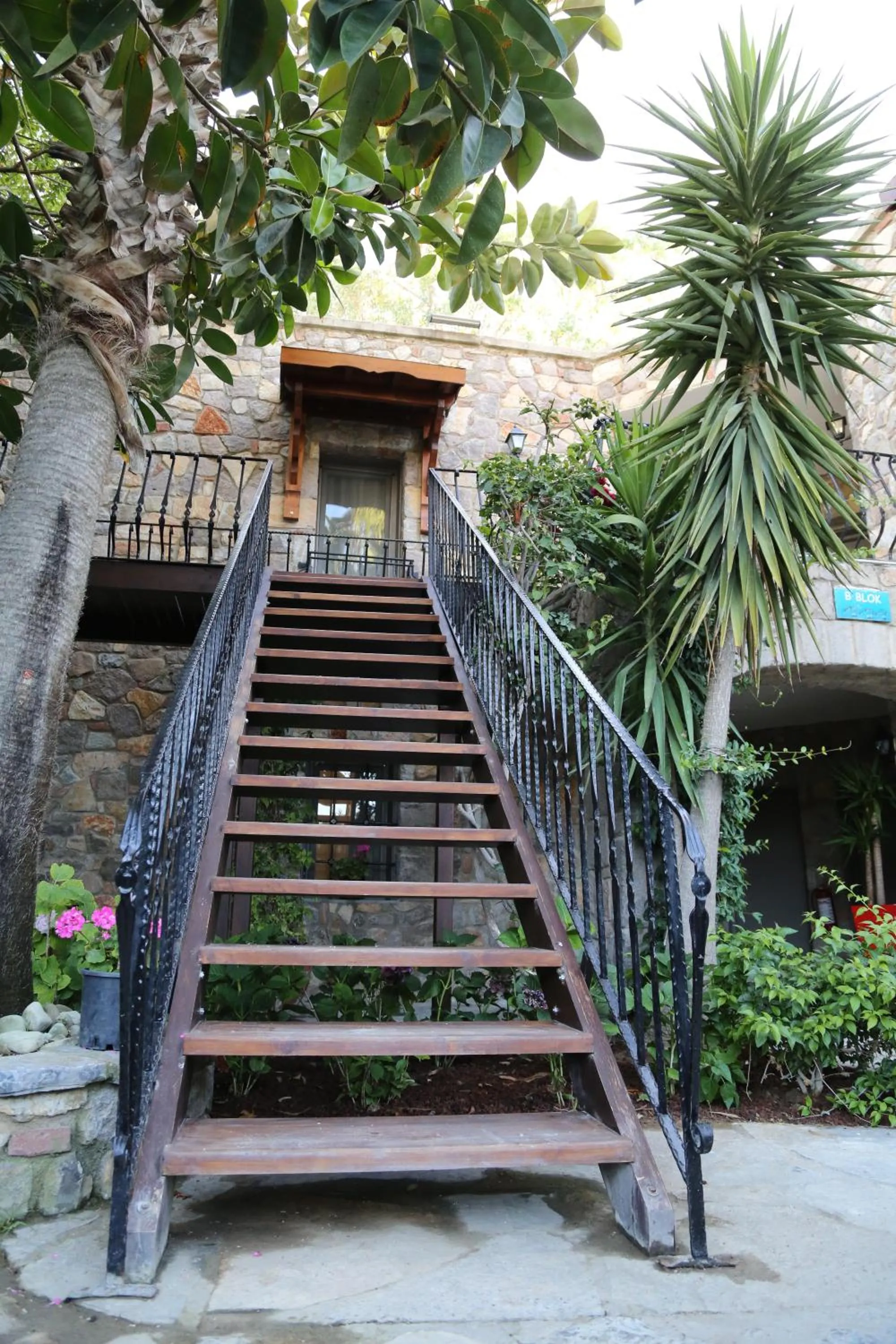 Decorative detail in Yalikavak Marina Garden Hotel