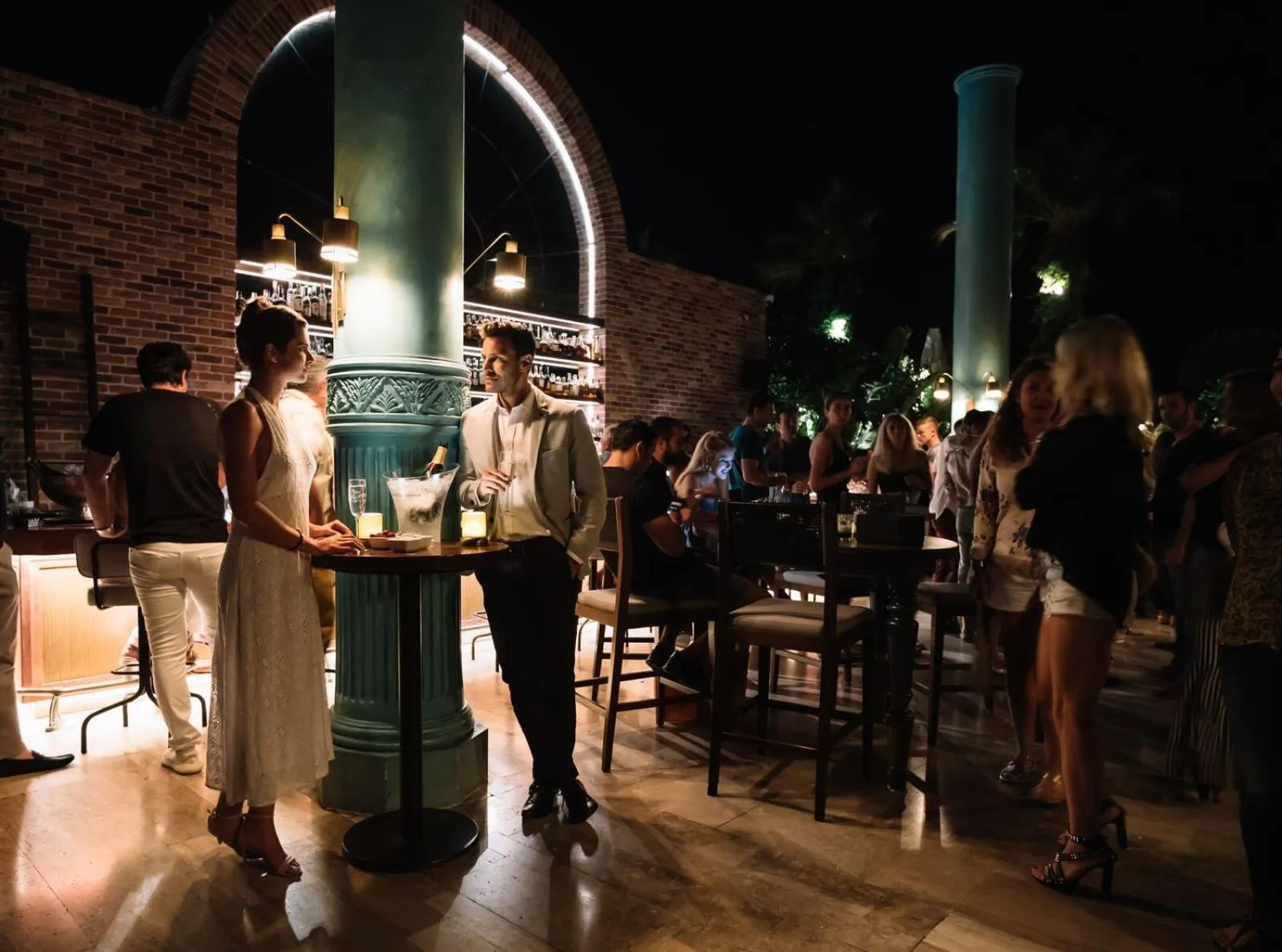 Evening entertainment in Yalikavak Marina Garden Hotel