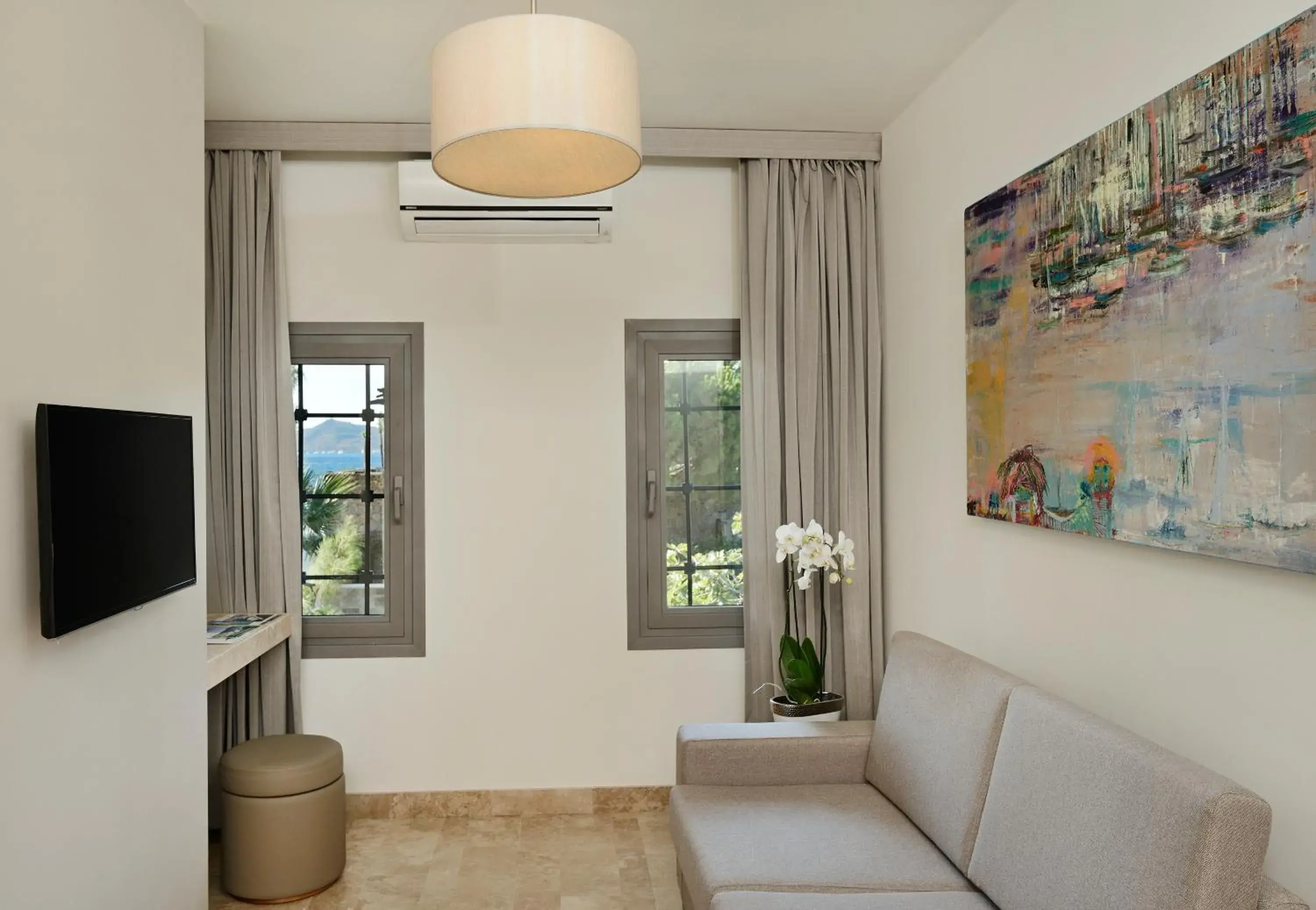 Living room in Yalikavak Marina Garden Hotel Living room in Yalikavak Marina Garden Hotel