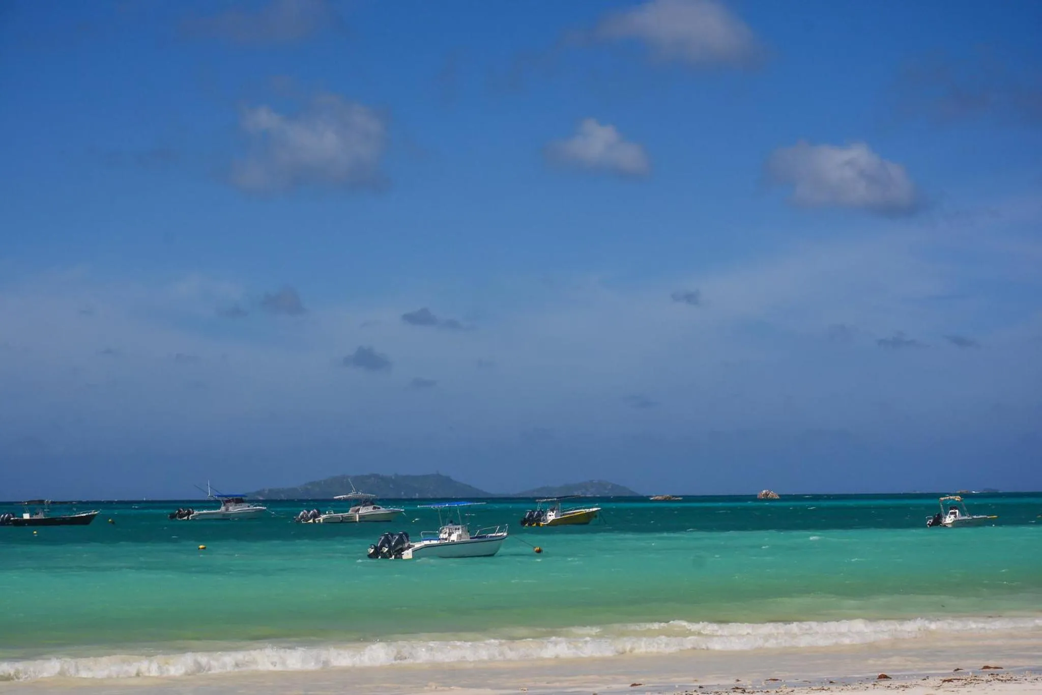 Beach in Berjaya Praslin Resort