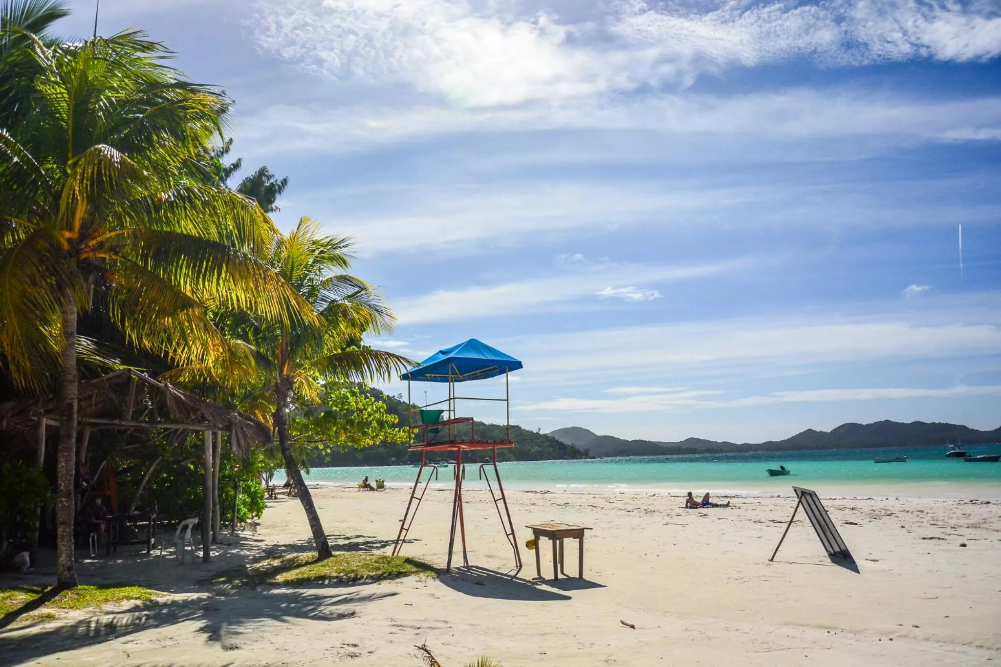 Beach in Berjaya Praslin Resort