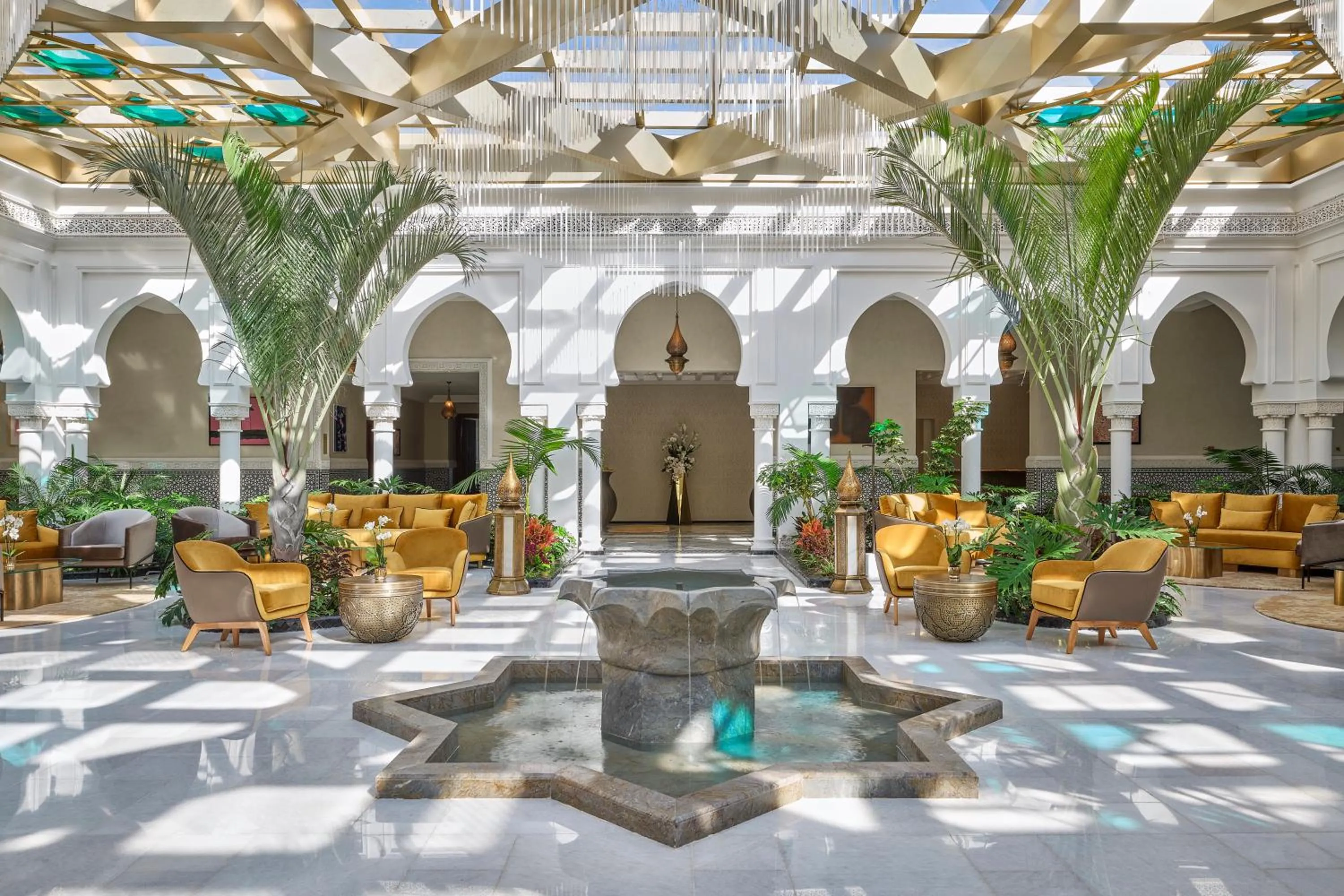 Lobby or reception in Four Seasons Hotel Rabat at Kasr Al Bahr