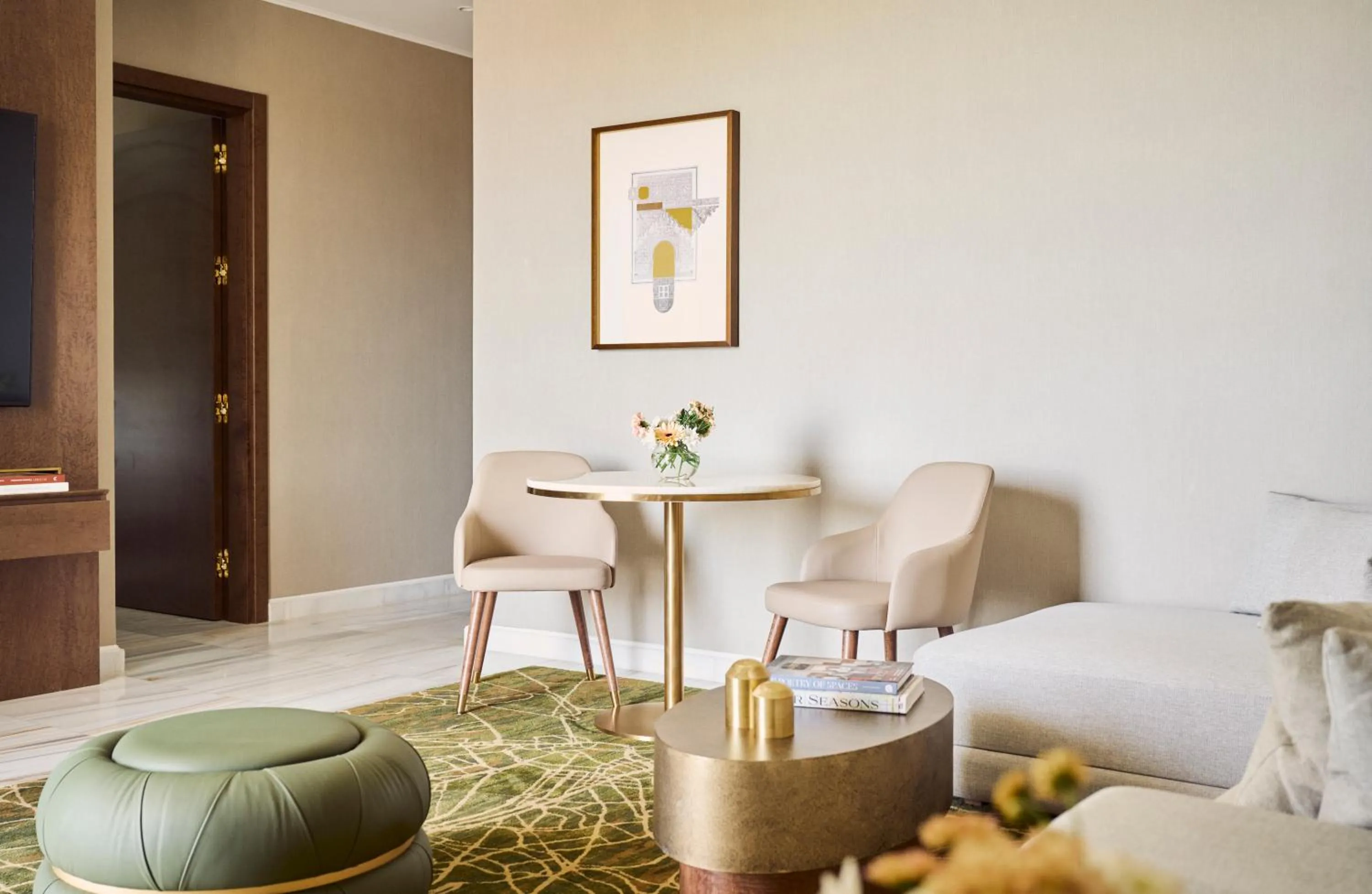 Living room in Four Seasons Hotel Rabat at Kasr Al Bahr