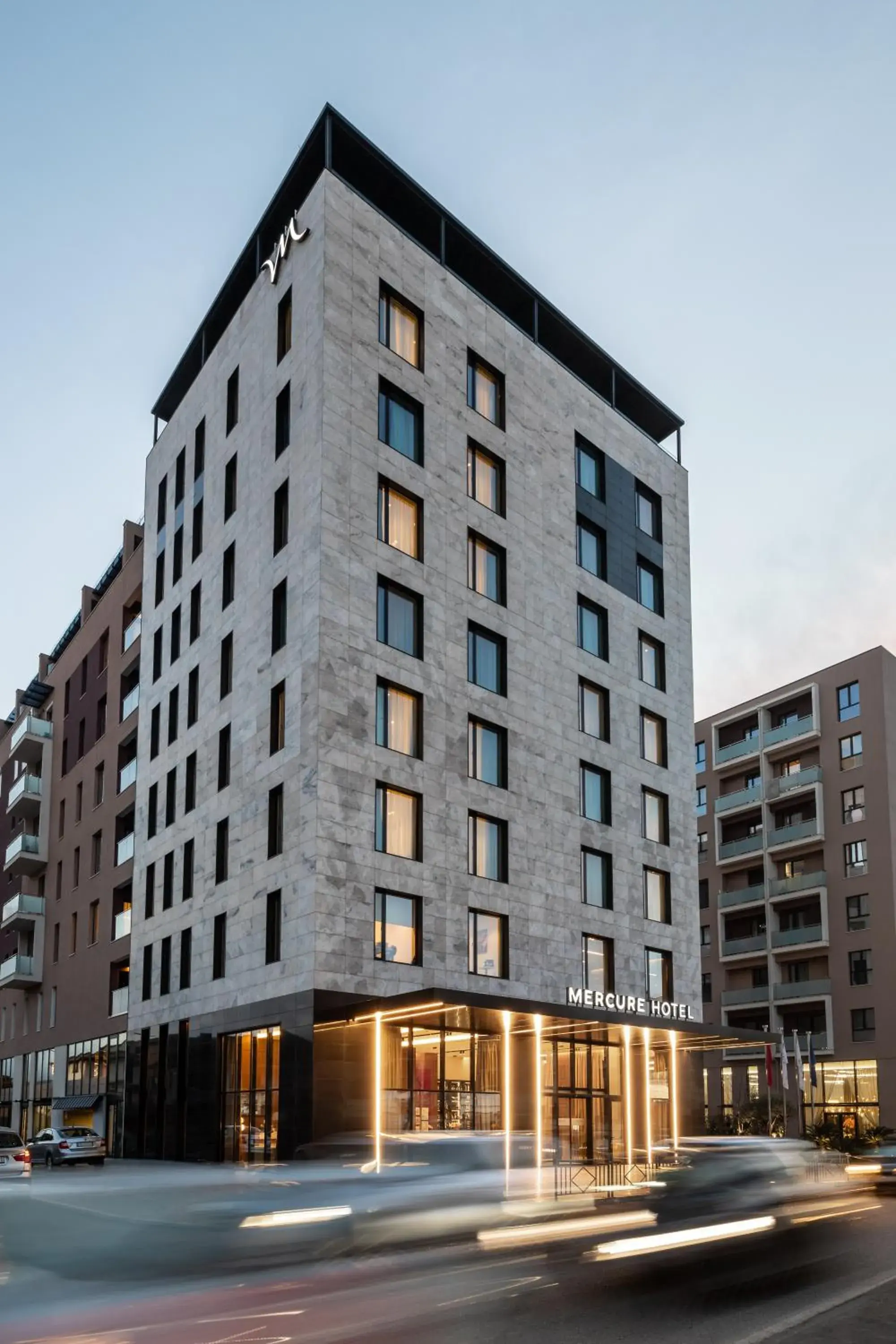 Property building in Mercure Tirana Property building in Mercure Tirana