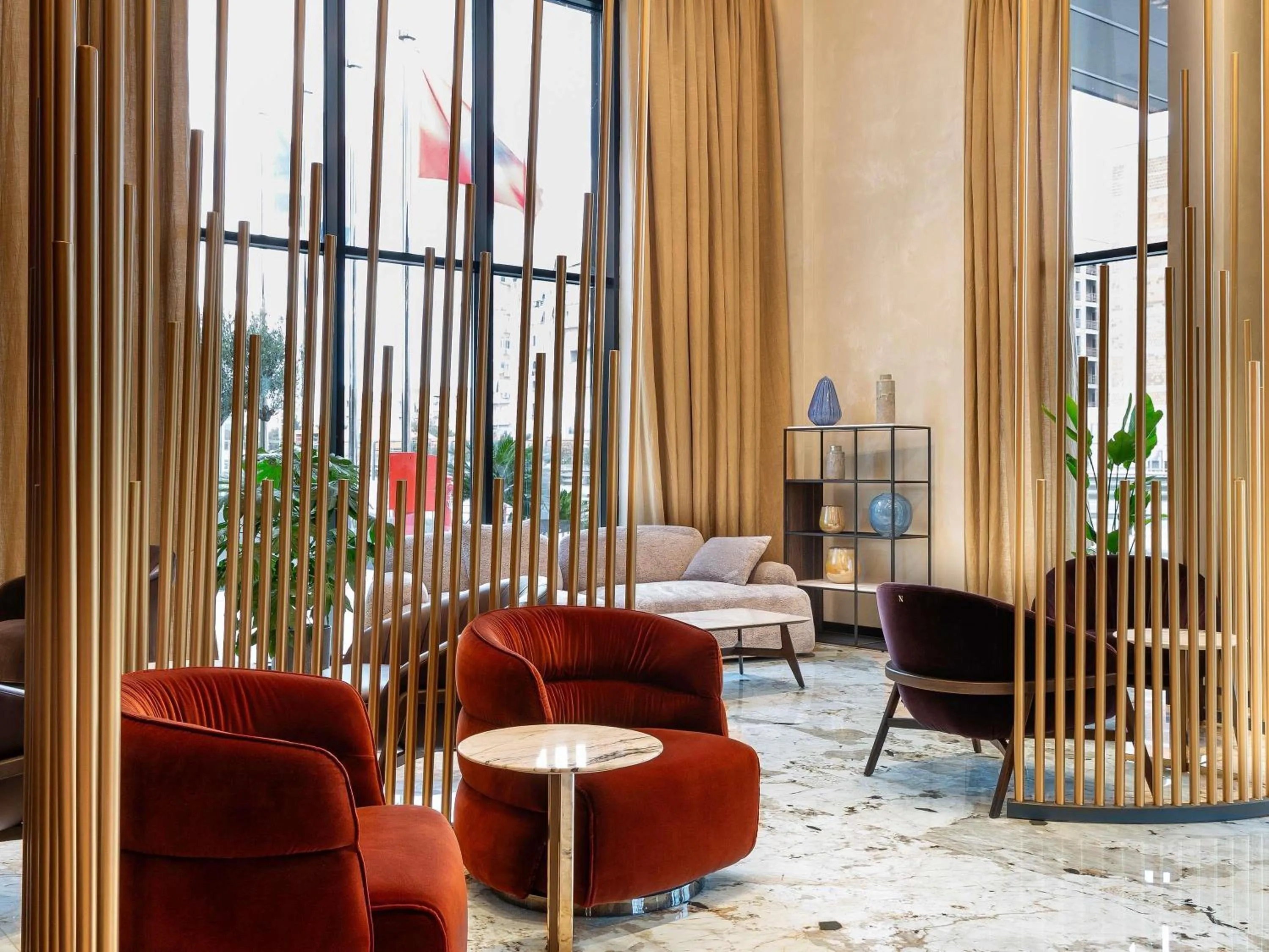 Lounge or bar in Mercure Tirana